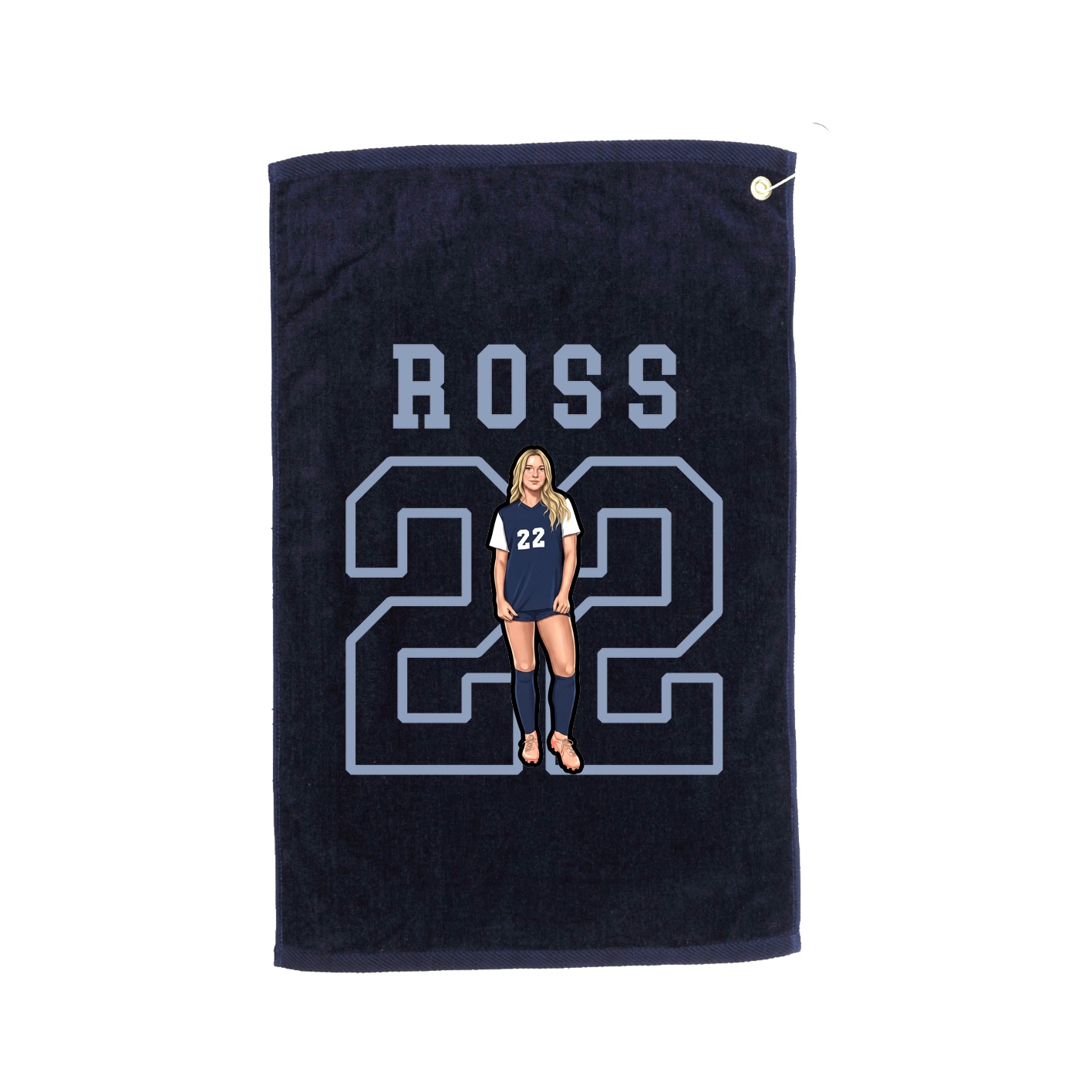 Golf Towel — Shirsey in Navy