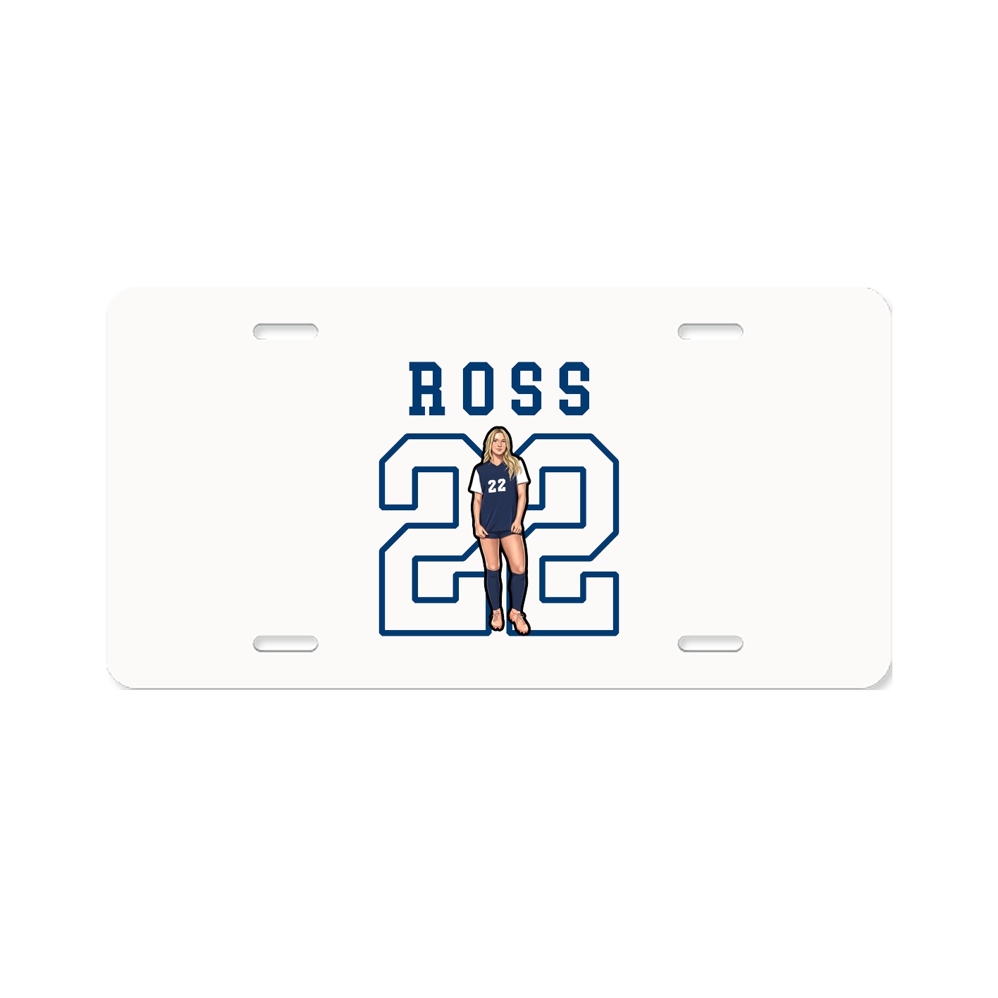 License Plate — Shirsey in Classic