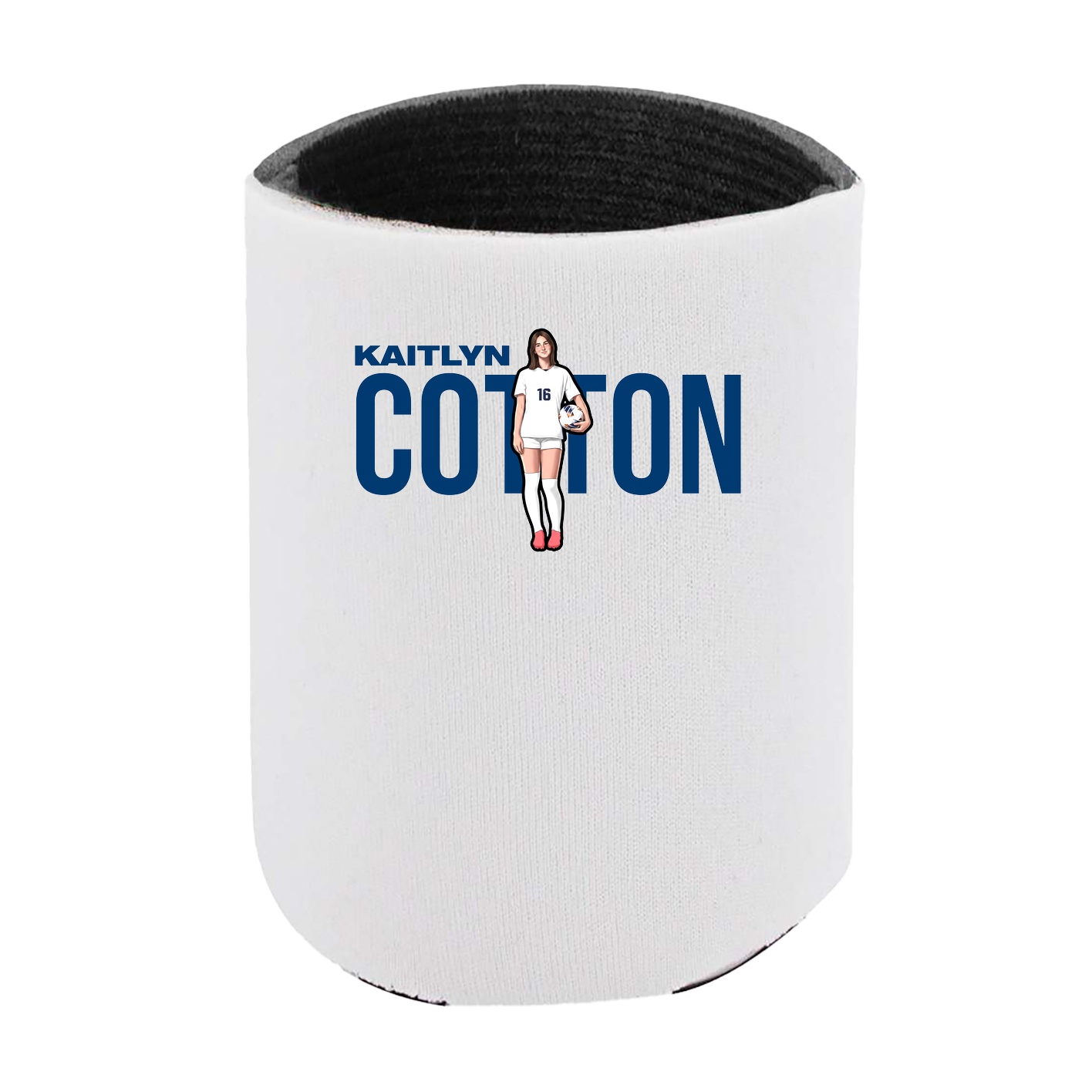 Can Holder — Player Name in White