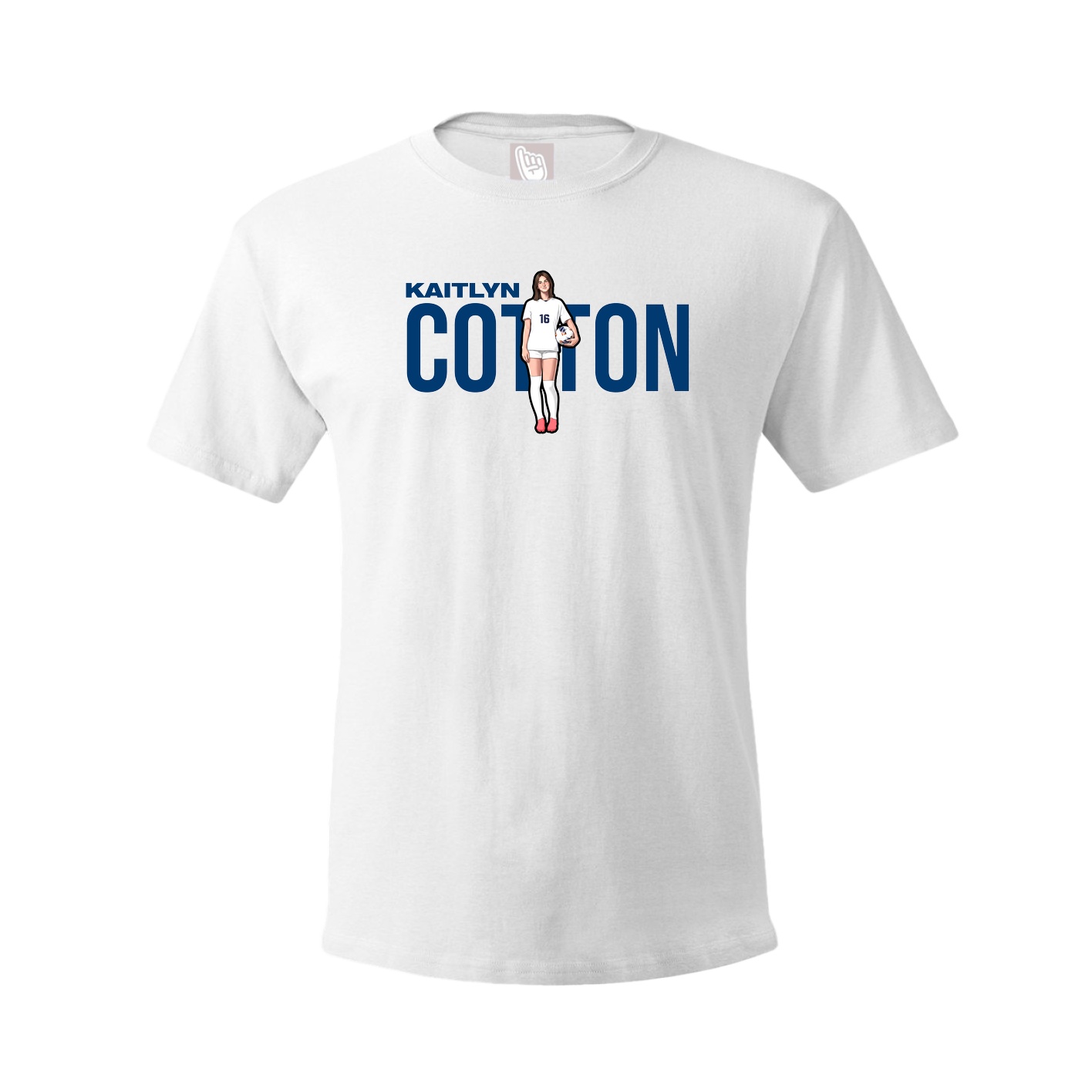 Tee — Player Name in White