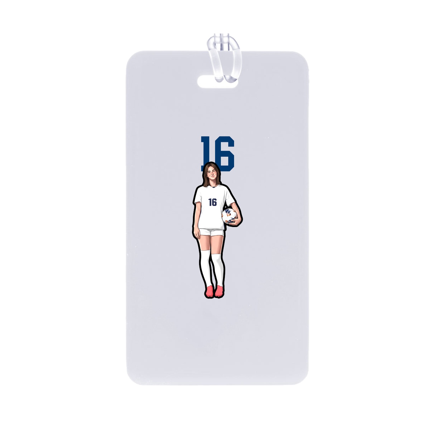 Bag Tag — Number Top in Classic