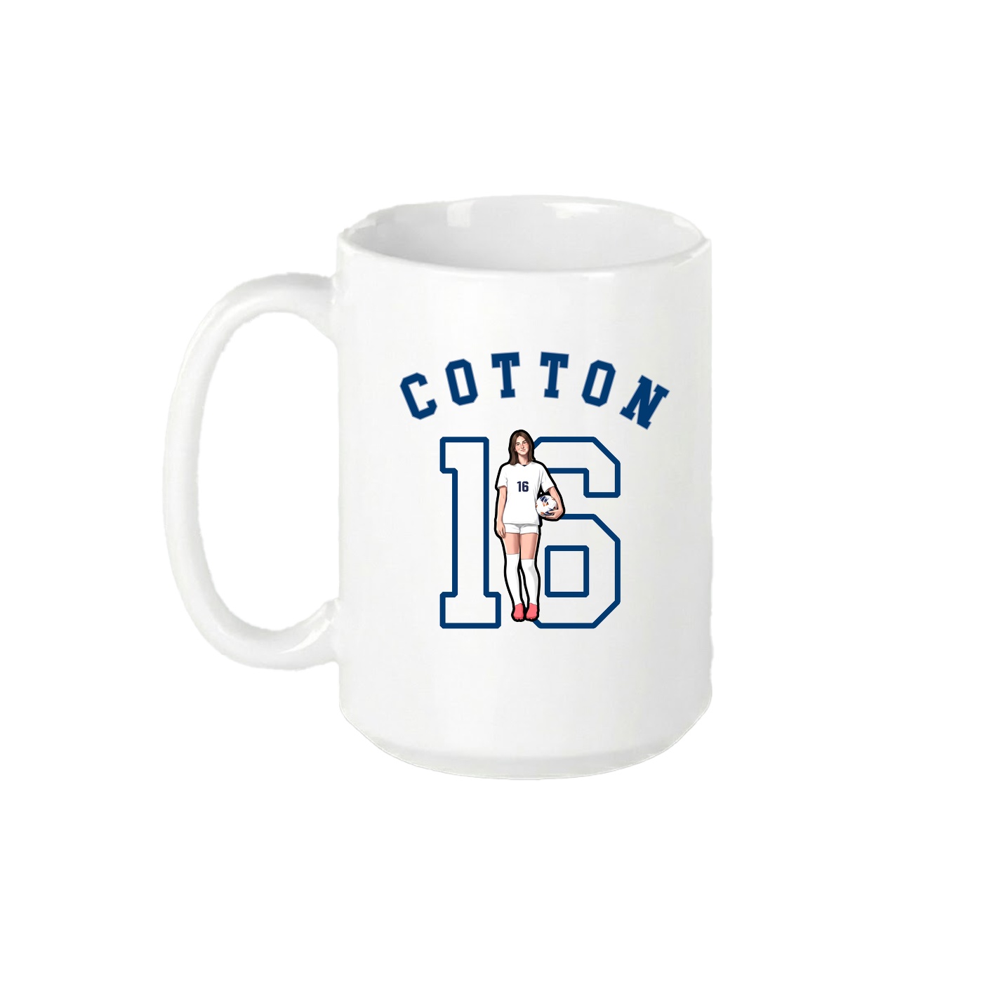 15oz Coffee Mug — Shirsey Arch in White