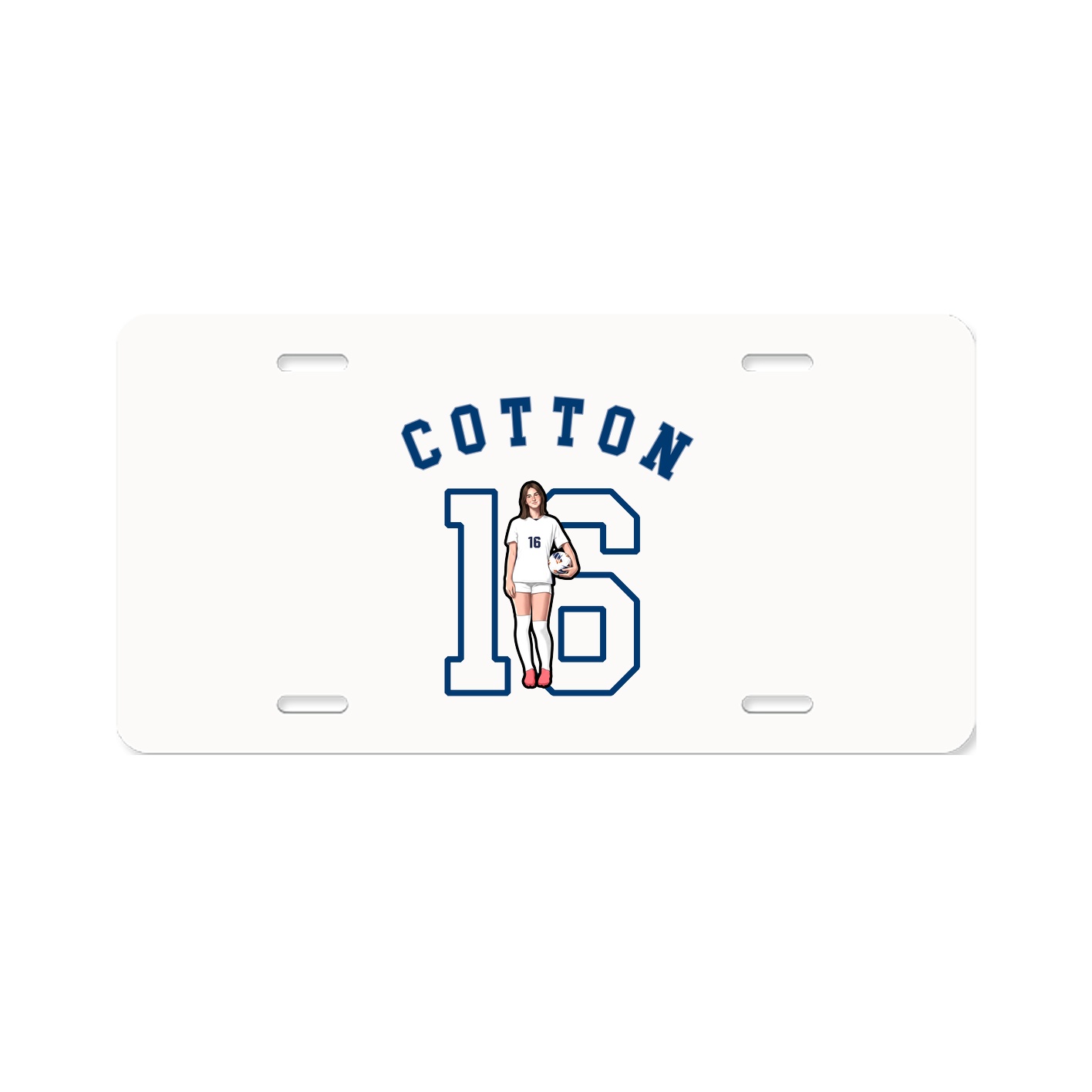 License Plate — Shirsey Arch in Classic