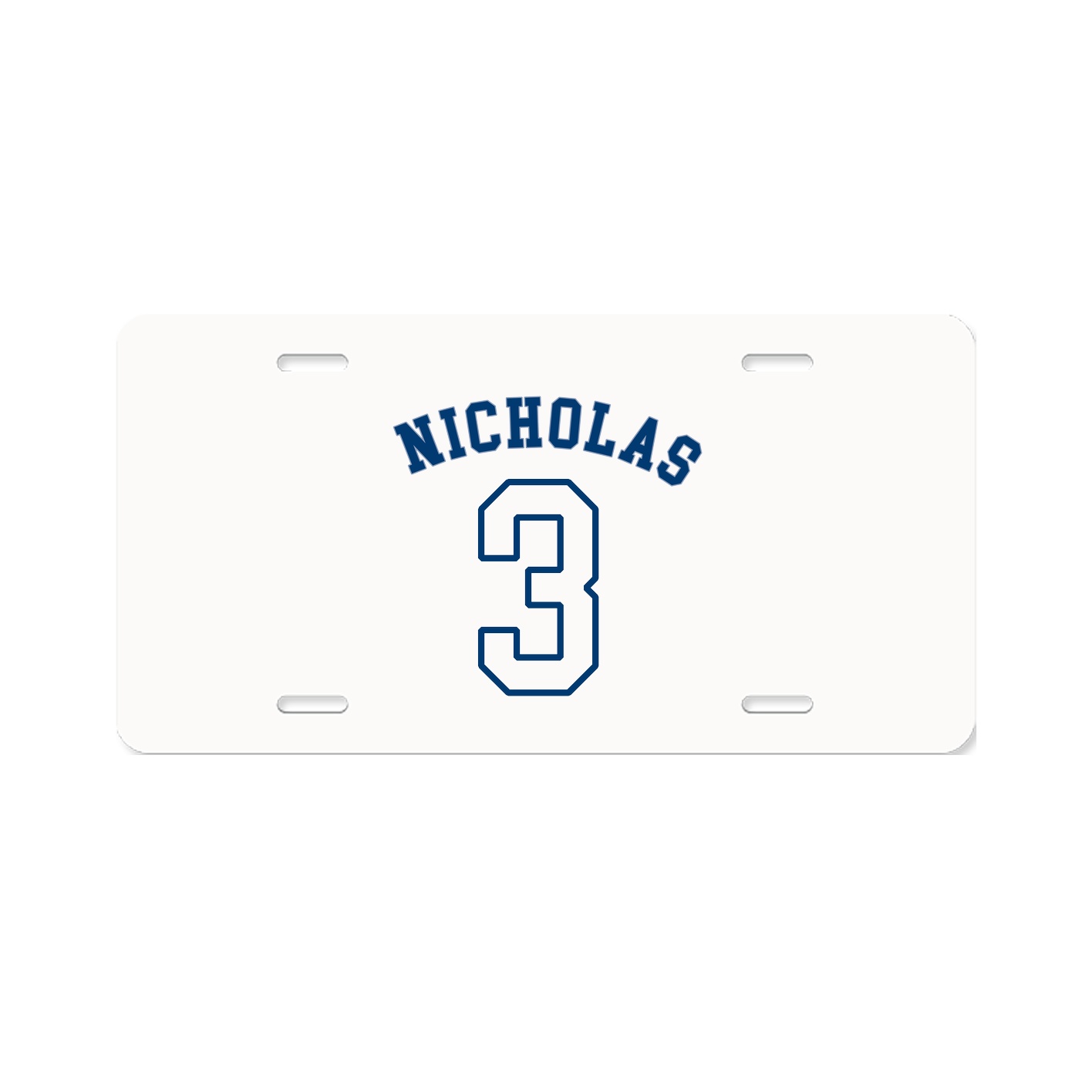 License Plate — Shirsey Arch in Classic