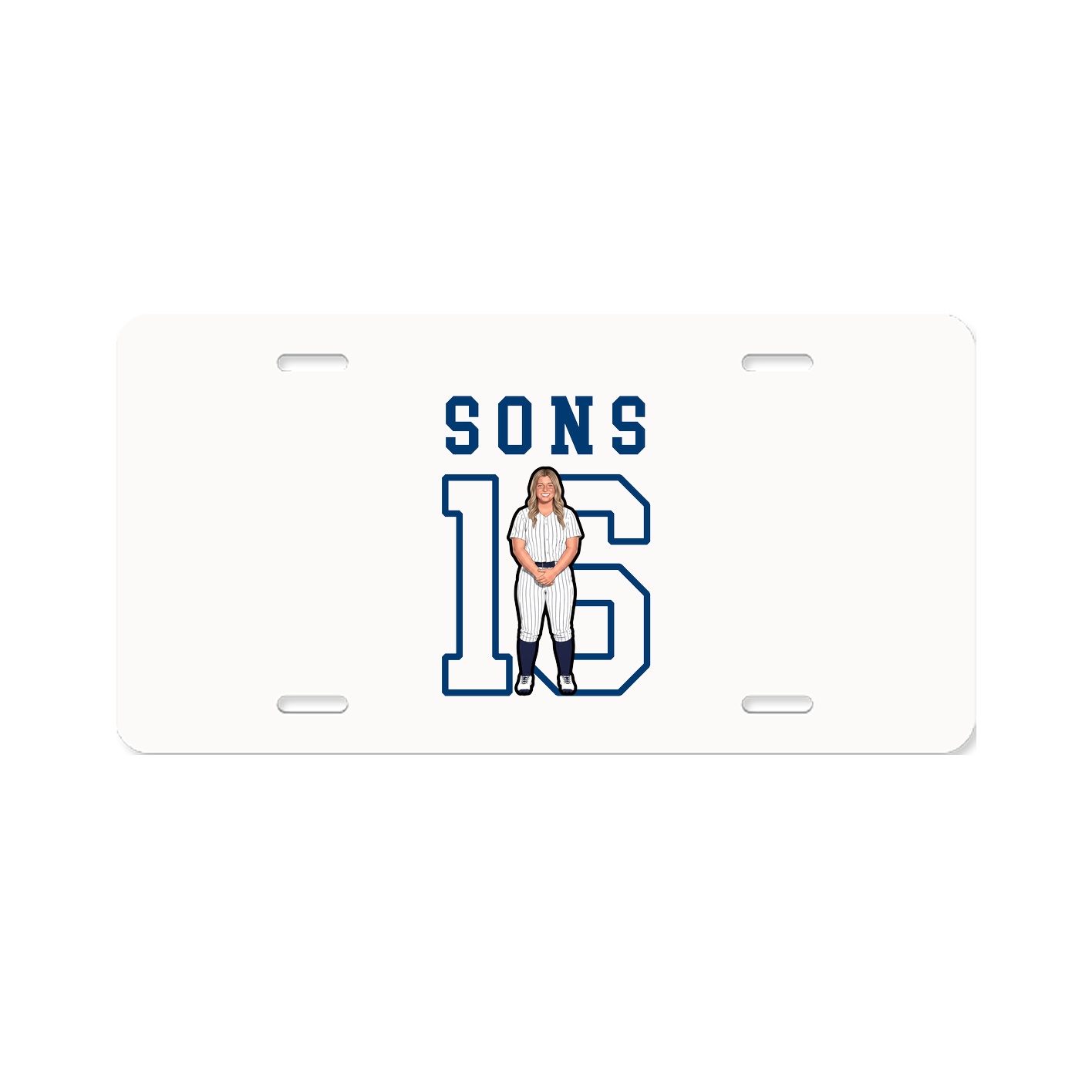 License Plate — Shirsey in Classic