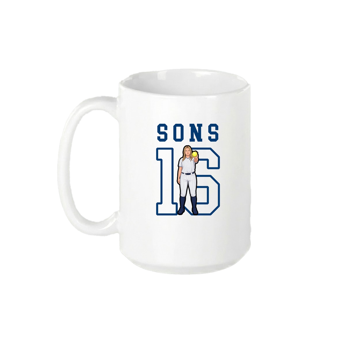 15oz Coffee Mug — Shirsey in White