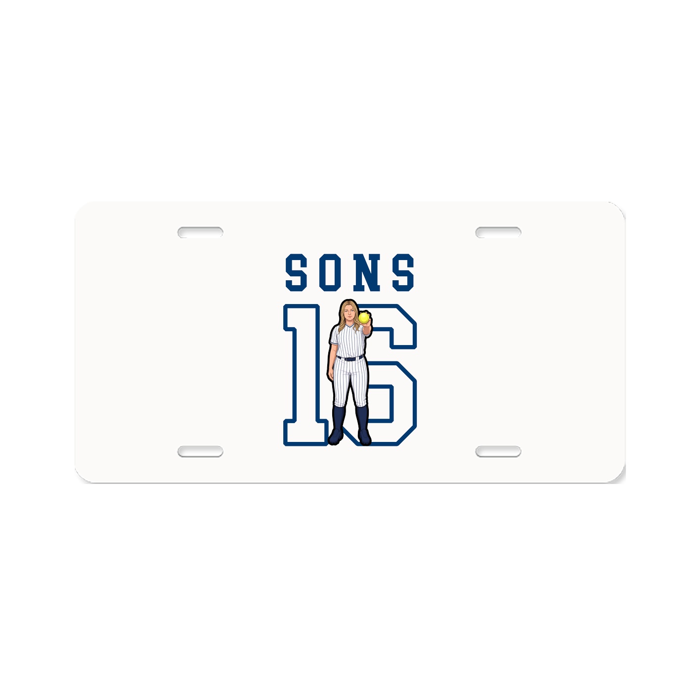 License Plate — Shirsey in Classic
