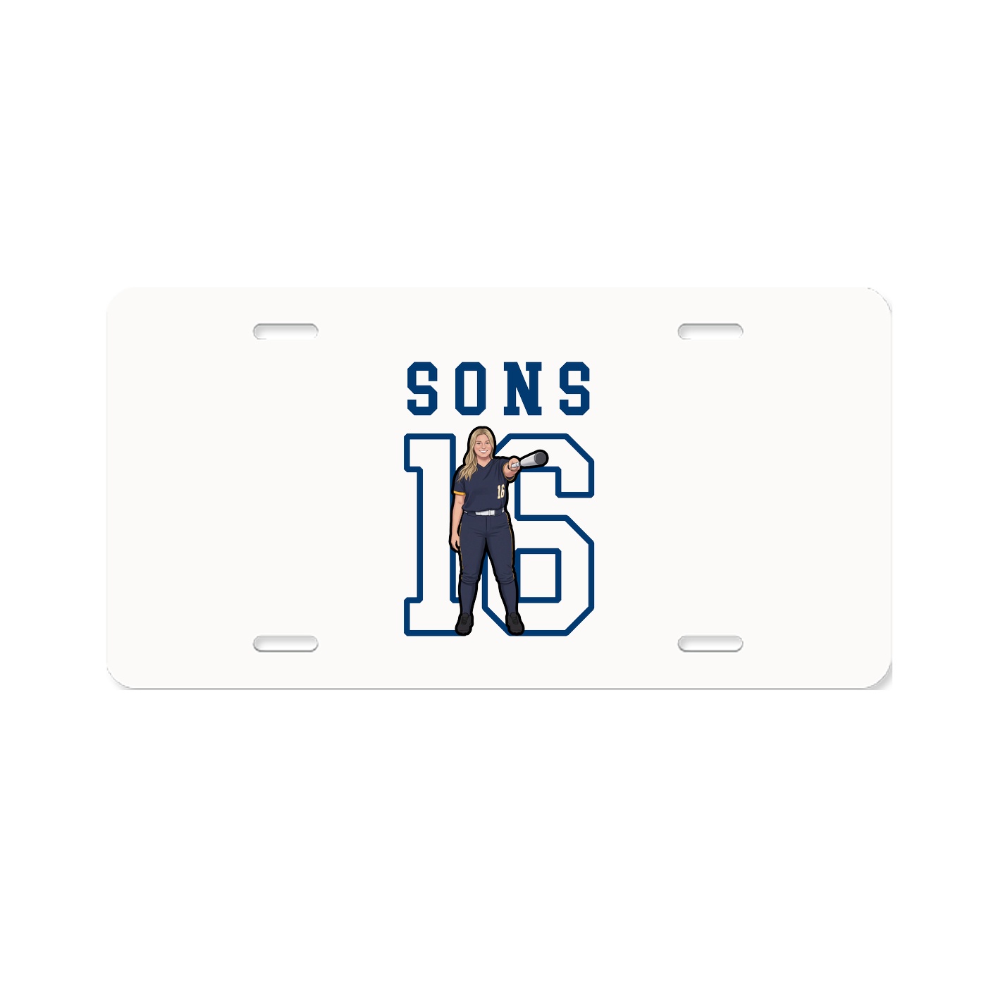 License Plate — Shirsey in Classic