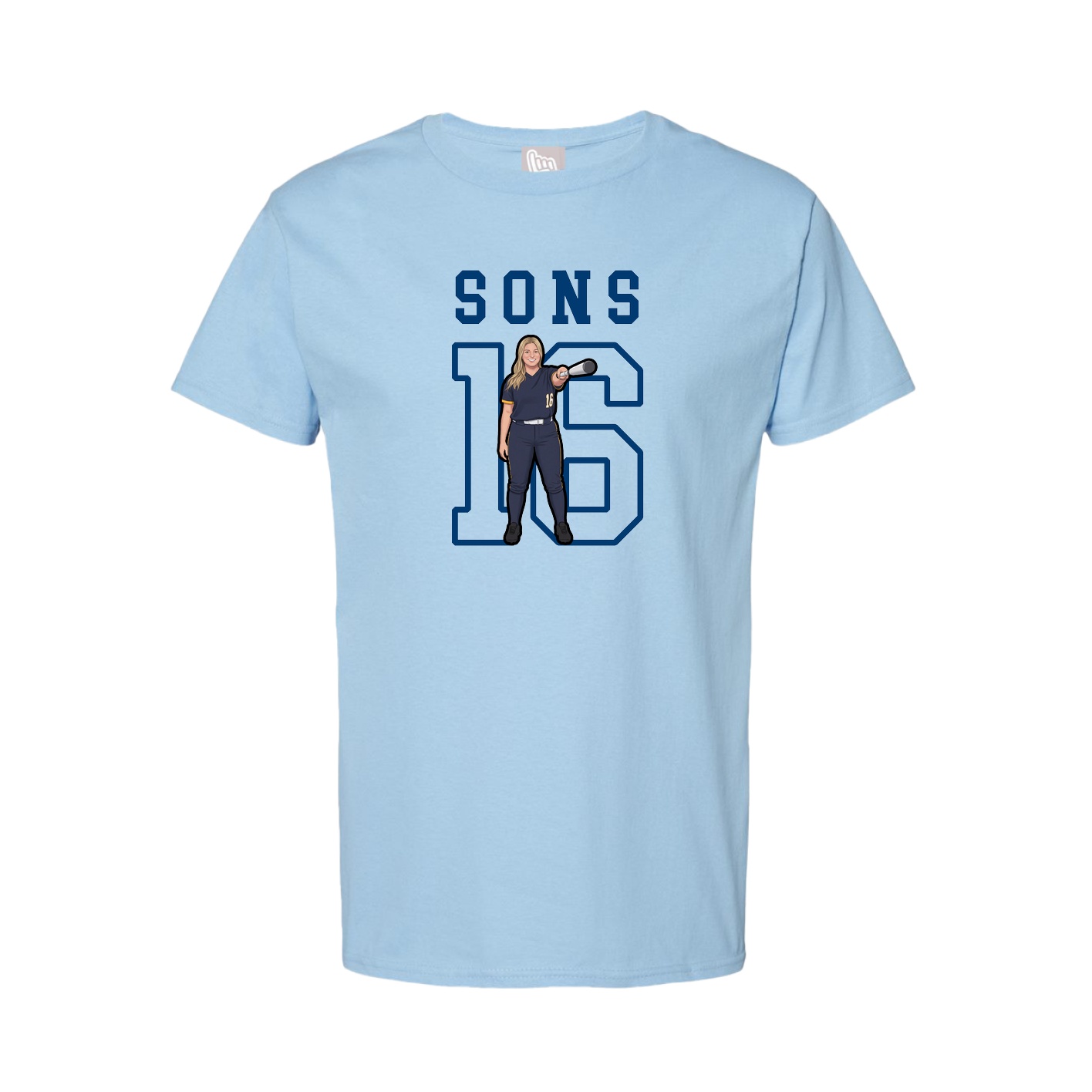 Youth Tee — Shirsey in Light Blue