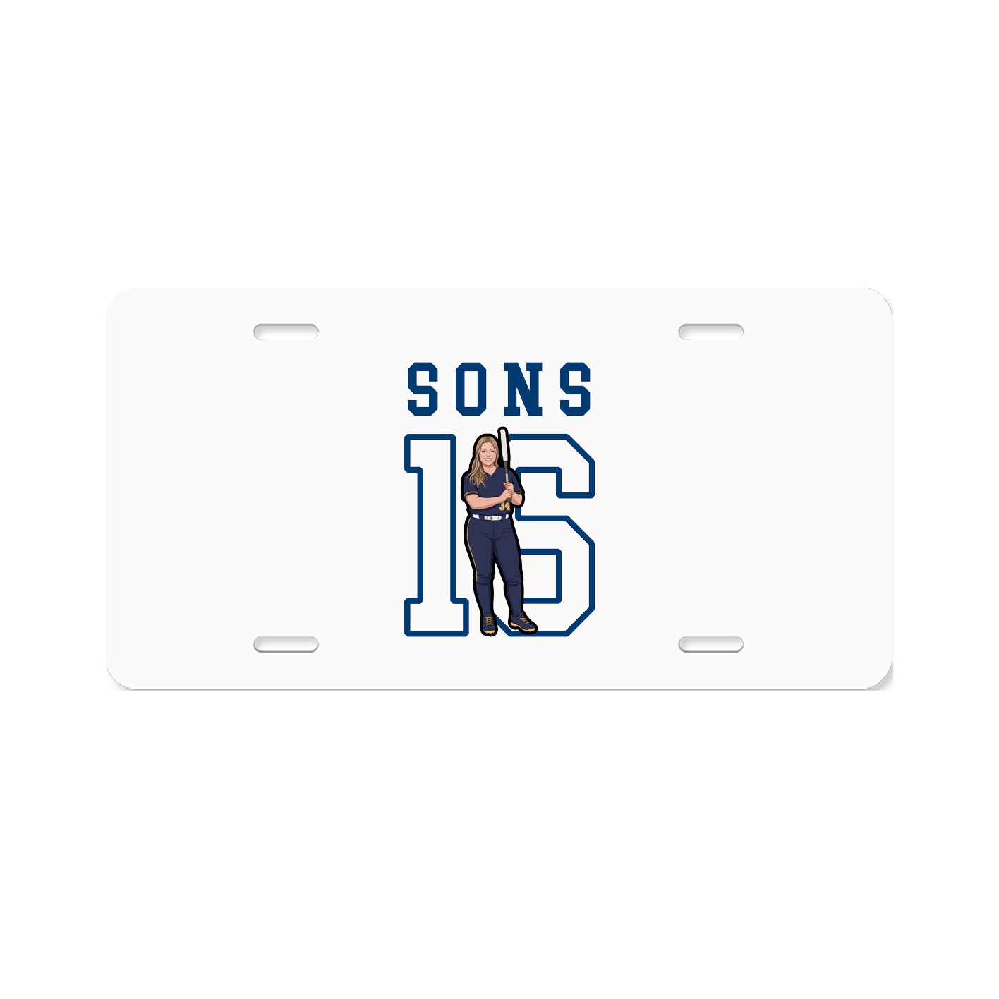 License Plate — Shirsey in Classic