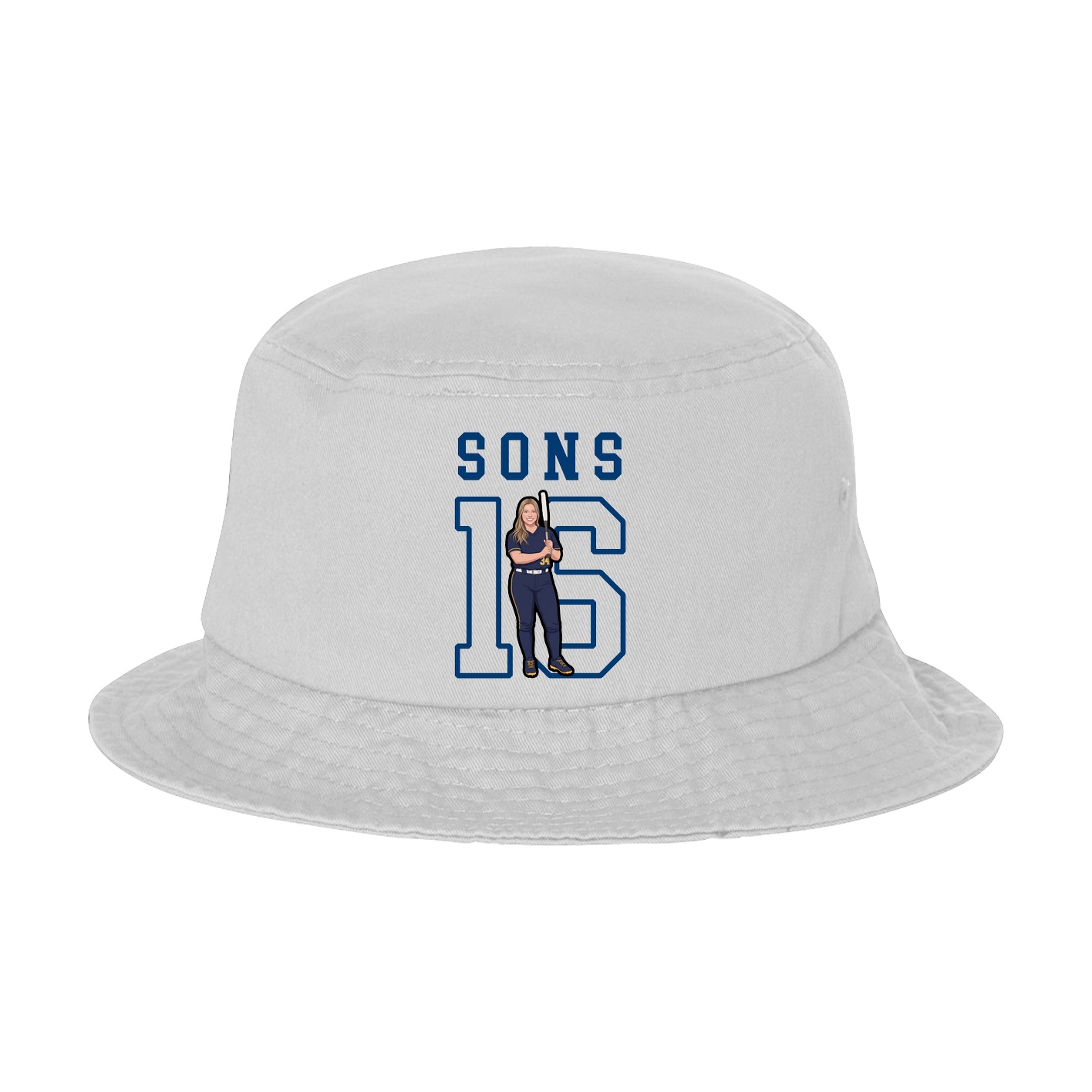 Bucket Cap — Shirsey in White