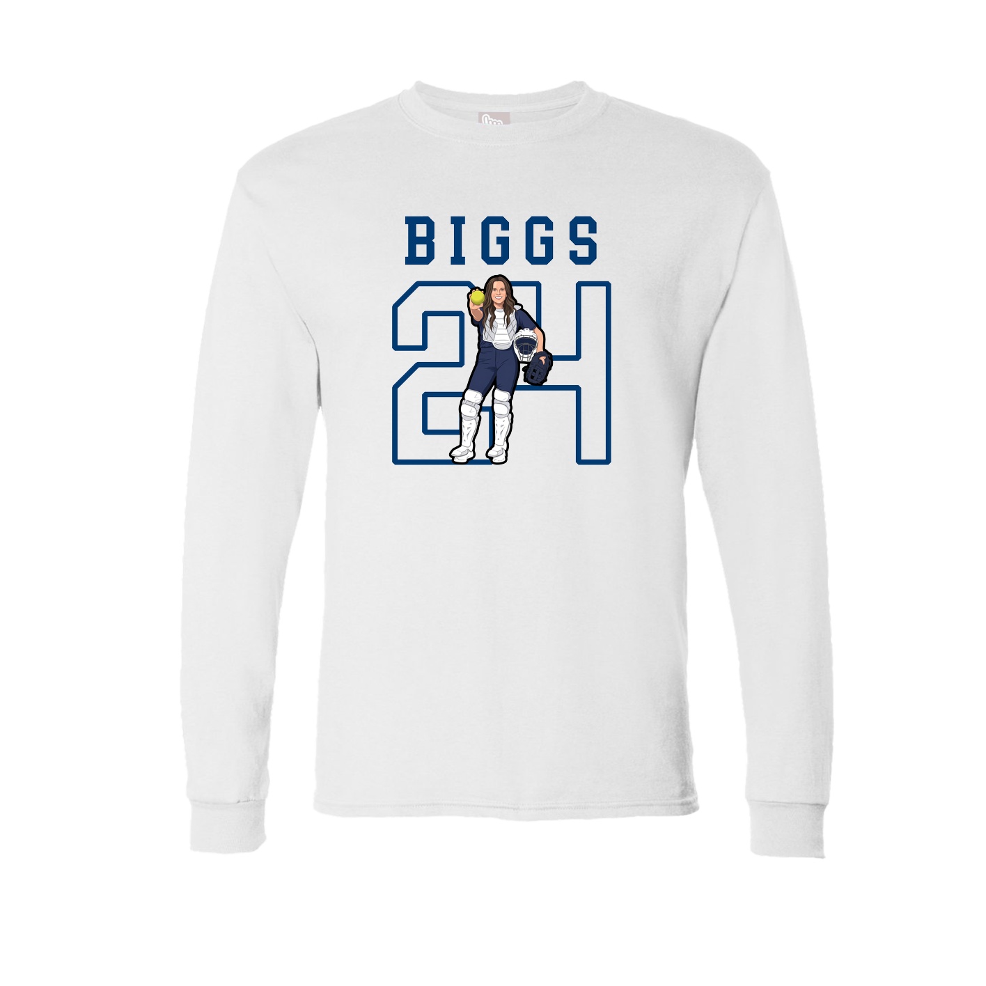 Long Sleeve Tee — Shirsey in White