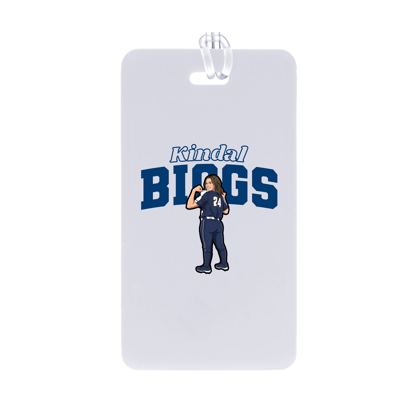 Bag Tag — Name Arch in Classic