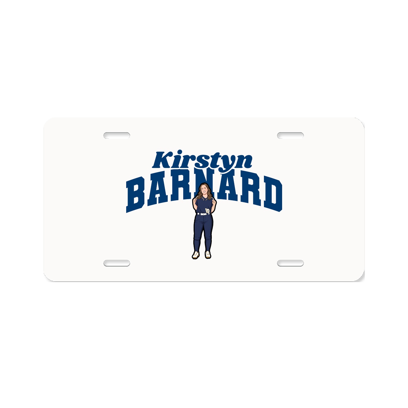 License Plate — Signature Arch in Classic