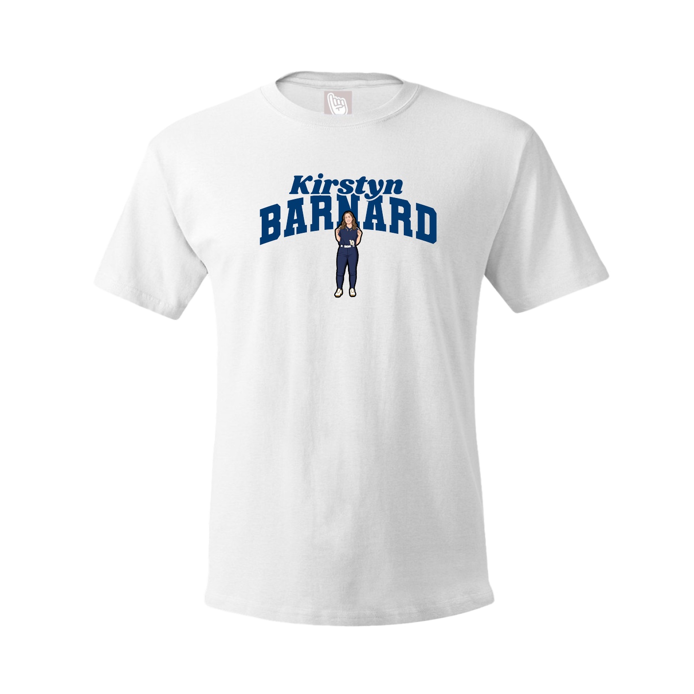 Tee — Signature Arch in White