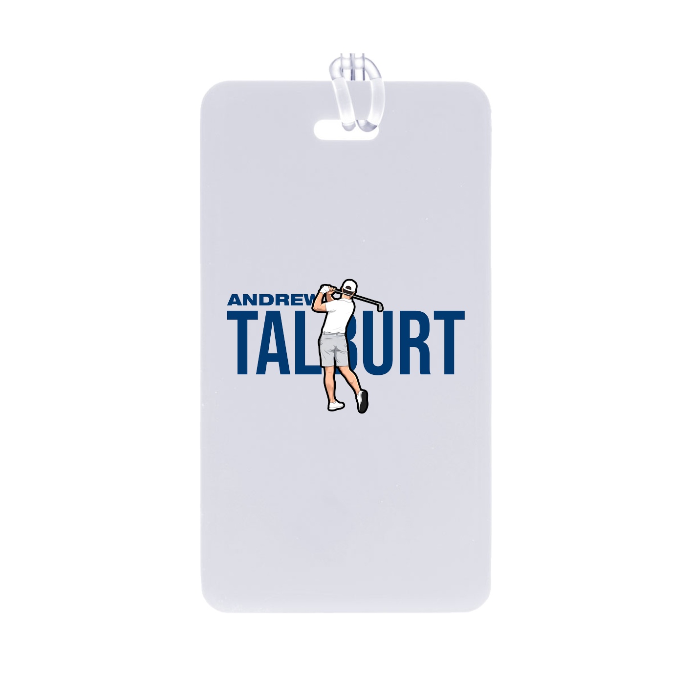 Bag Tag — Player Name in Classic