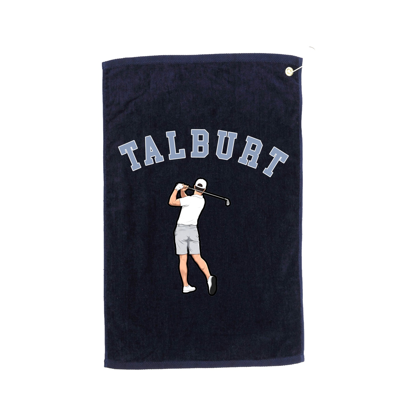 Golf Towel — Shirsey Arch in Navy