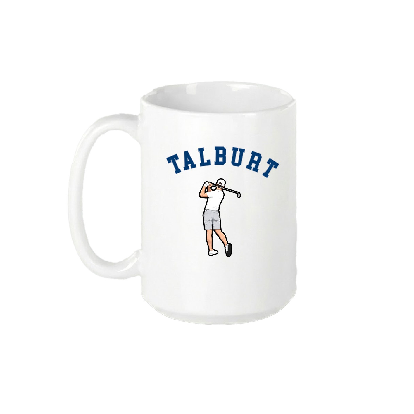 15oz Coffee Mug — Shirsey Arch in White