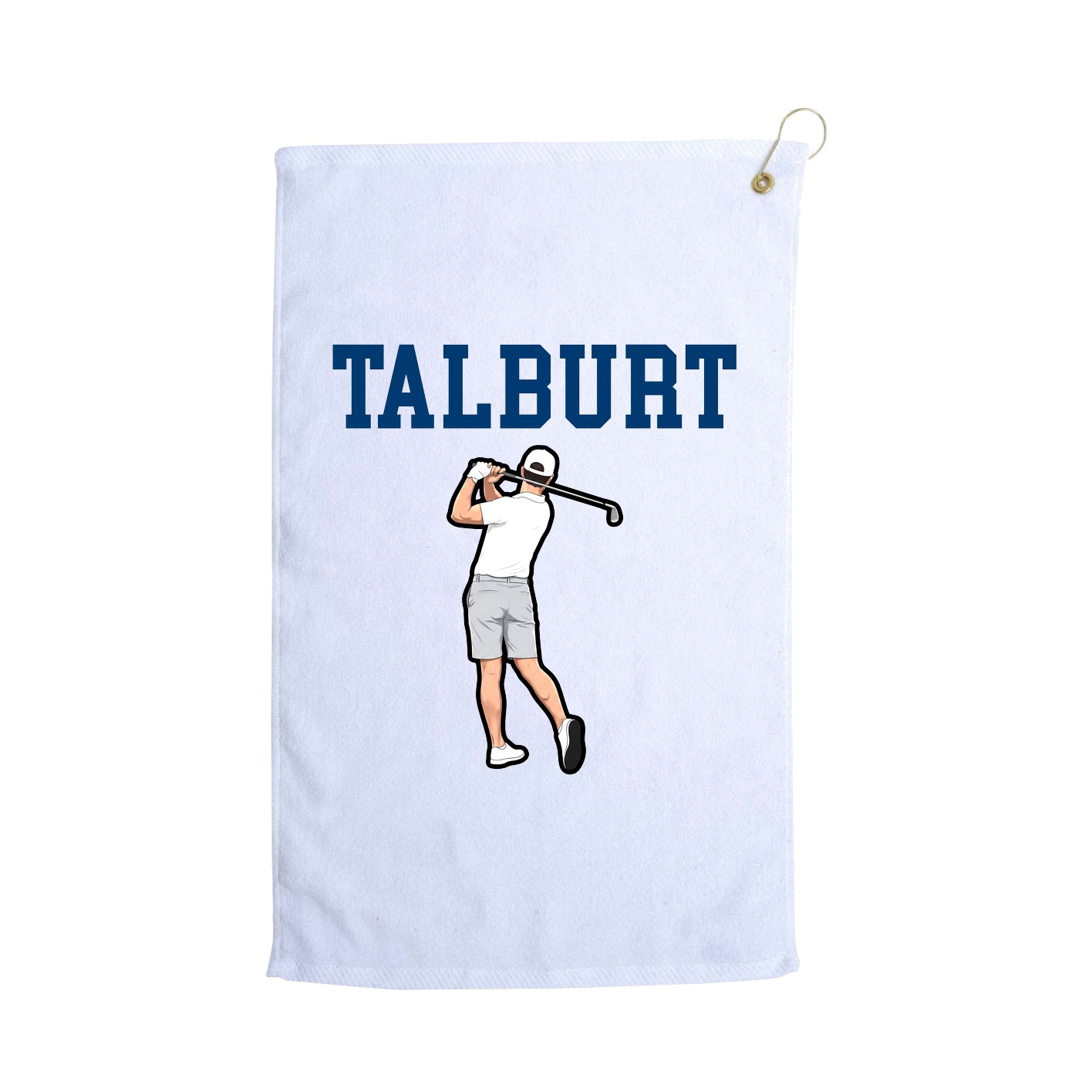 Golf Towel — Shirsey in White