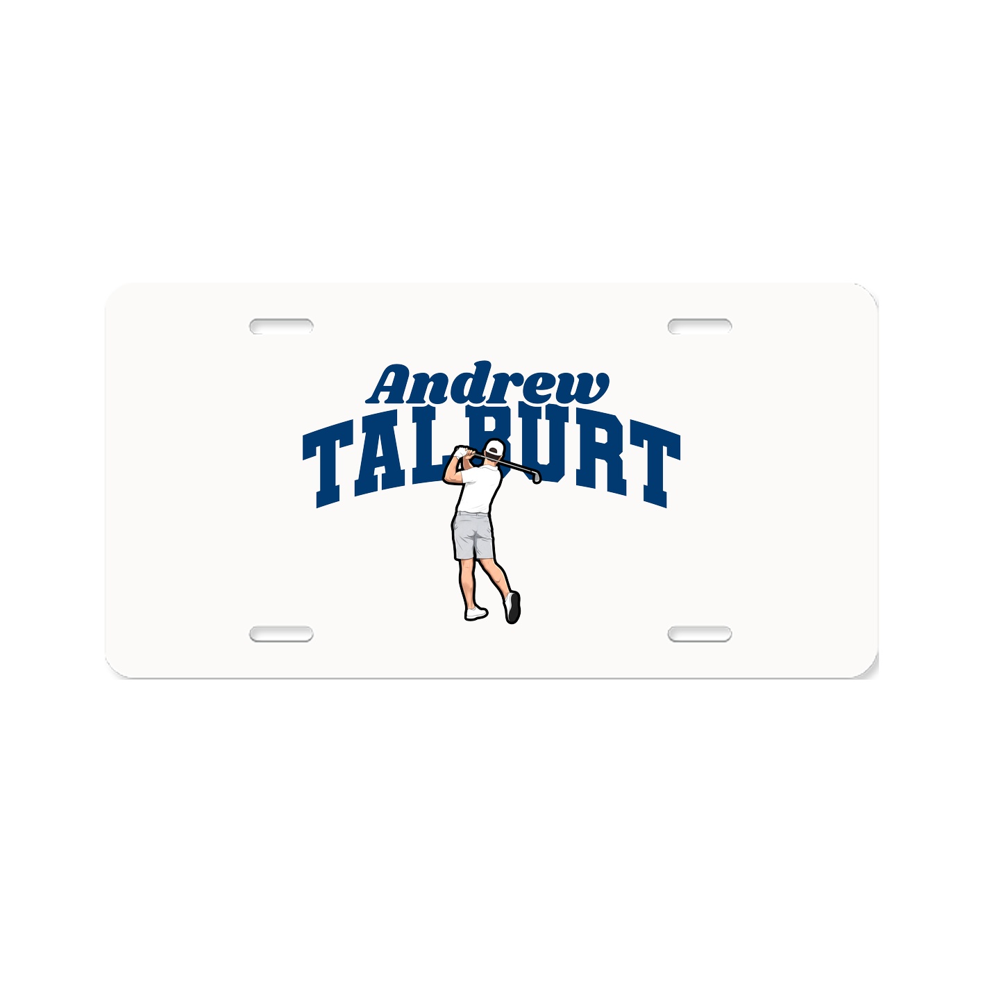 License Plate — Signature Arch in Classic