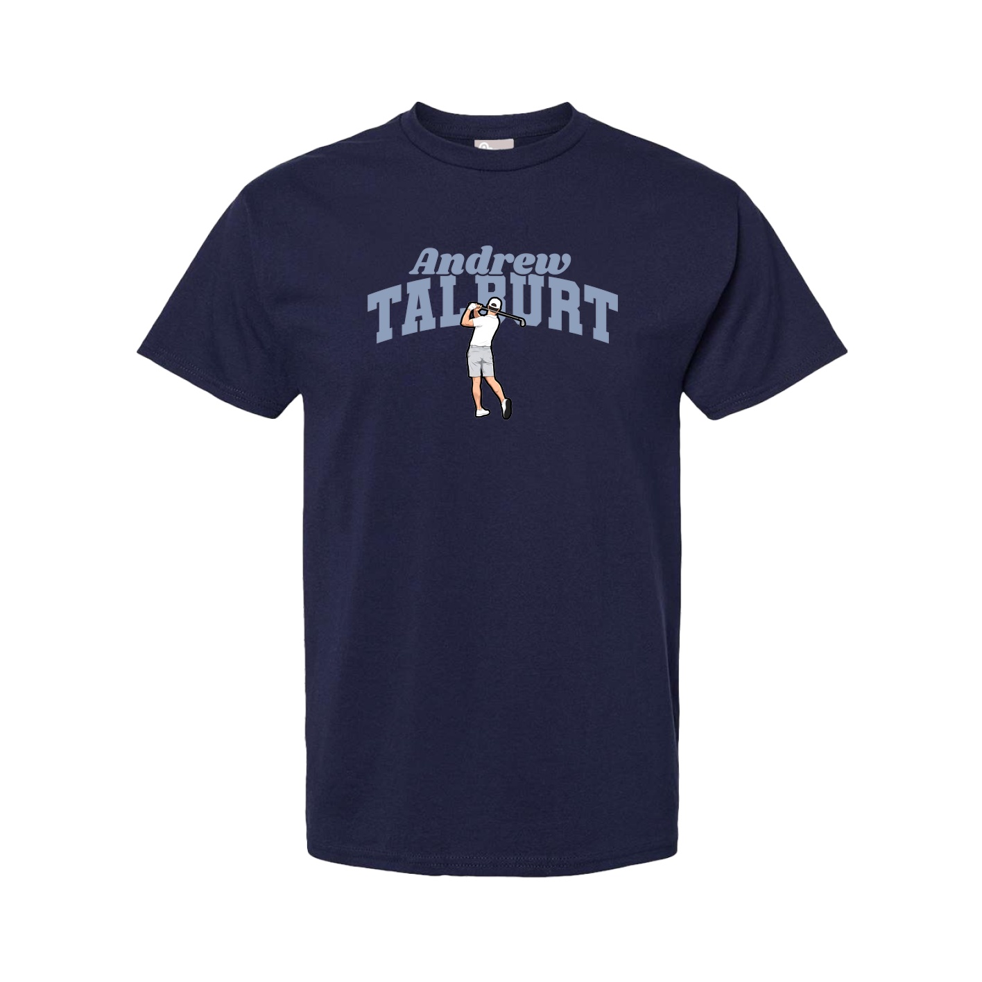 Tee — Signature Arch in Navy