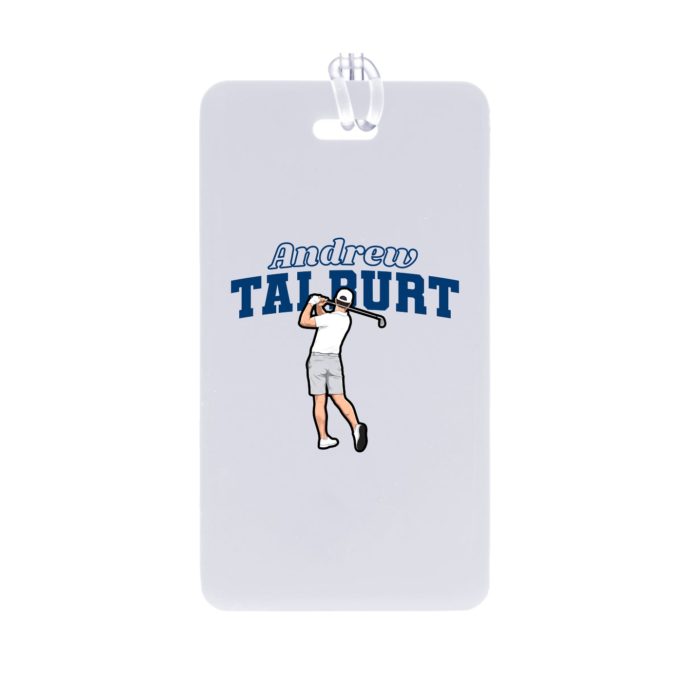 Bag Tag — Name Arch in Classic