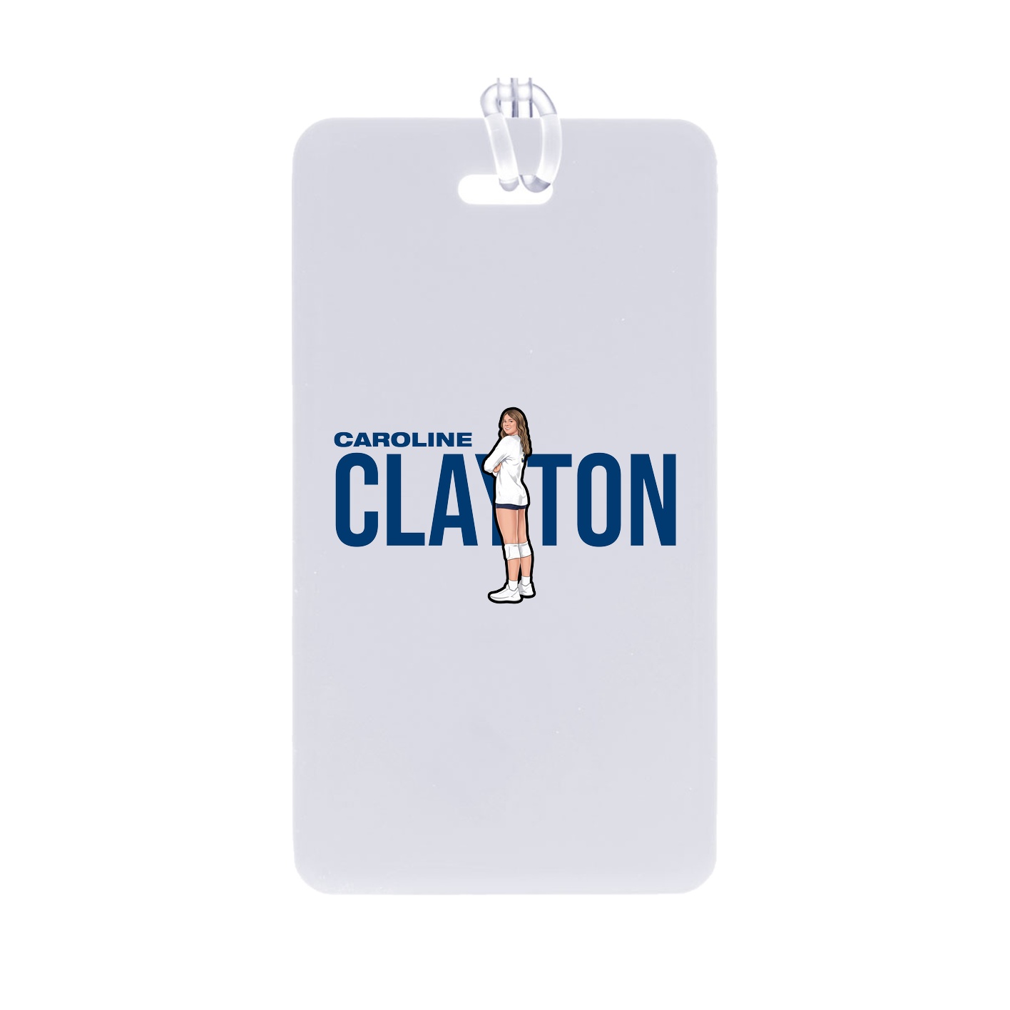 Bag Tag — Player Name in Classic