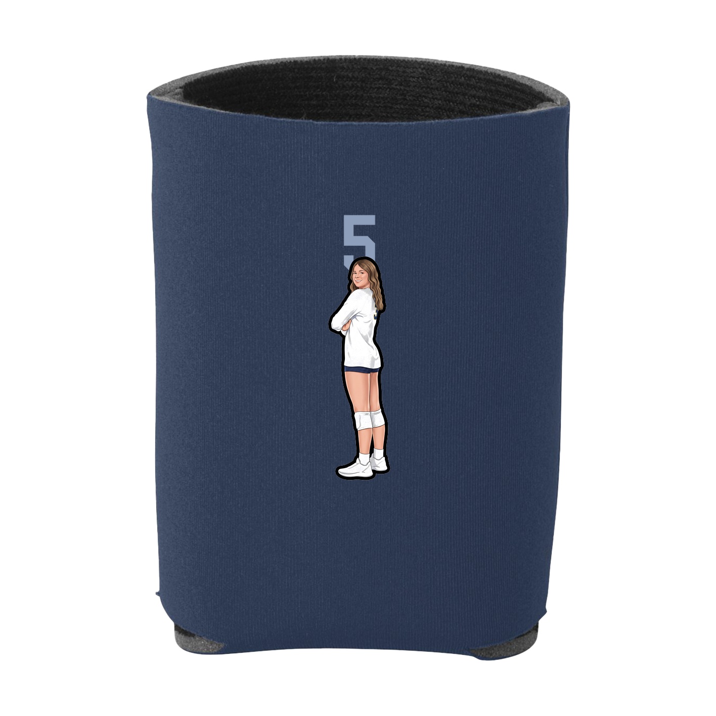 Can Holder — Number Top in Navy