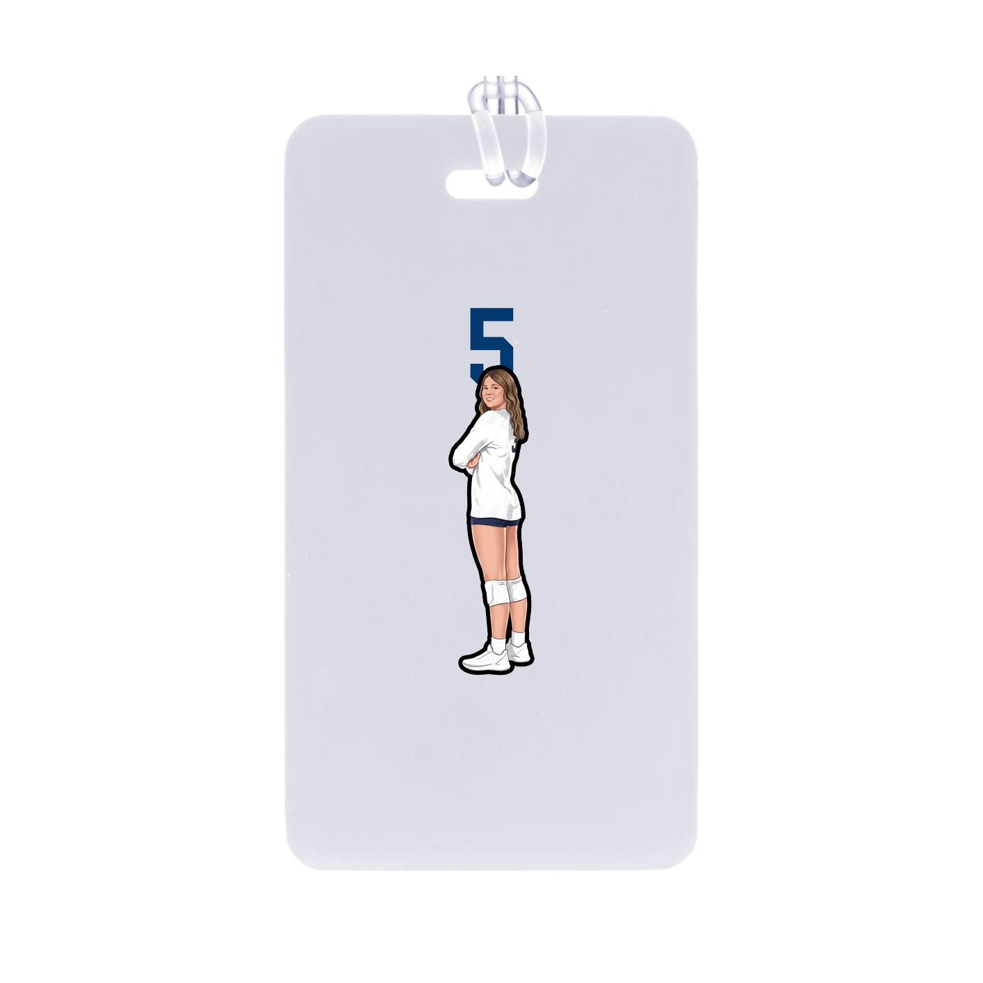 Bag Tag — Number Top in Classic