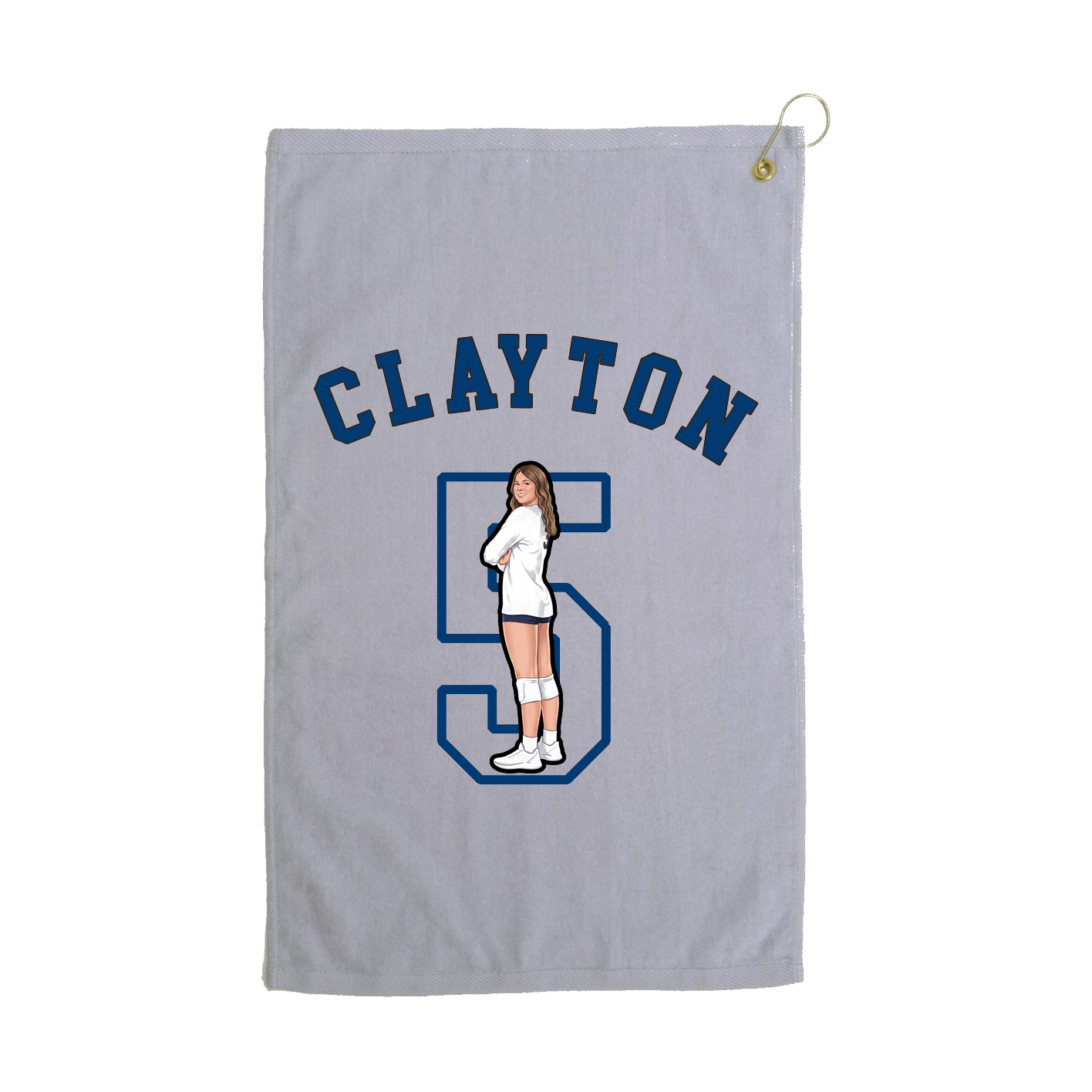 Golf Towel — Shirsey Arch in Grey