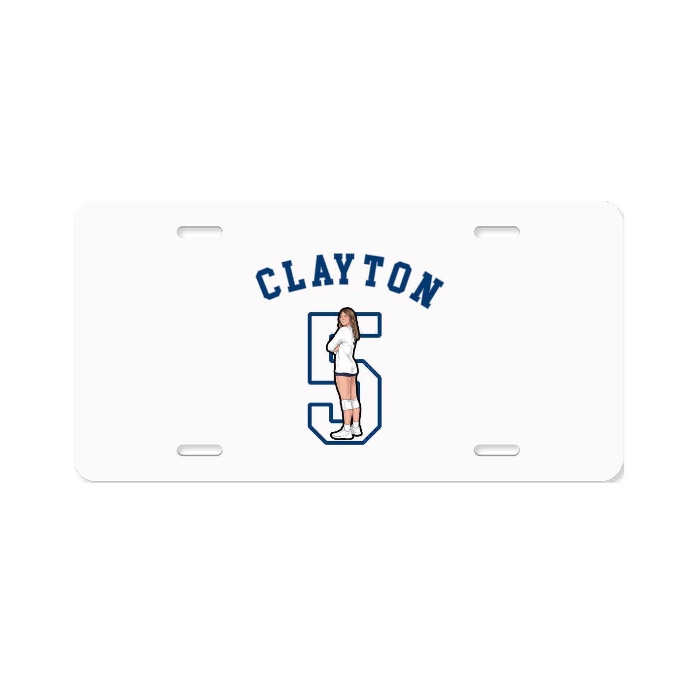 License Plate — Shirsey Arch in Classic