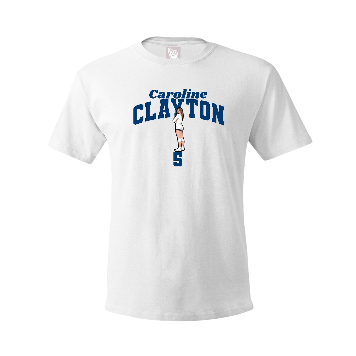 Youth Tee — Signature Arch in White