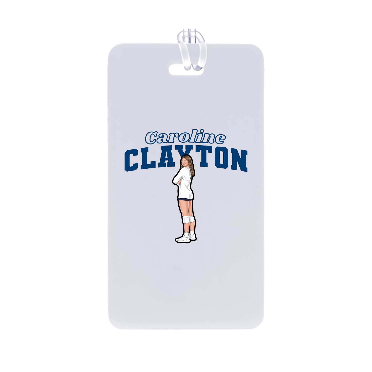 Bag Tag — Name Arch in Classic