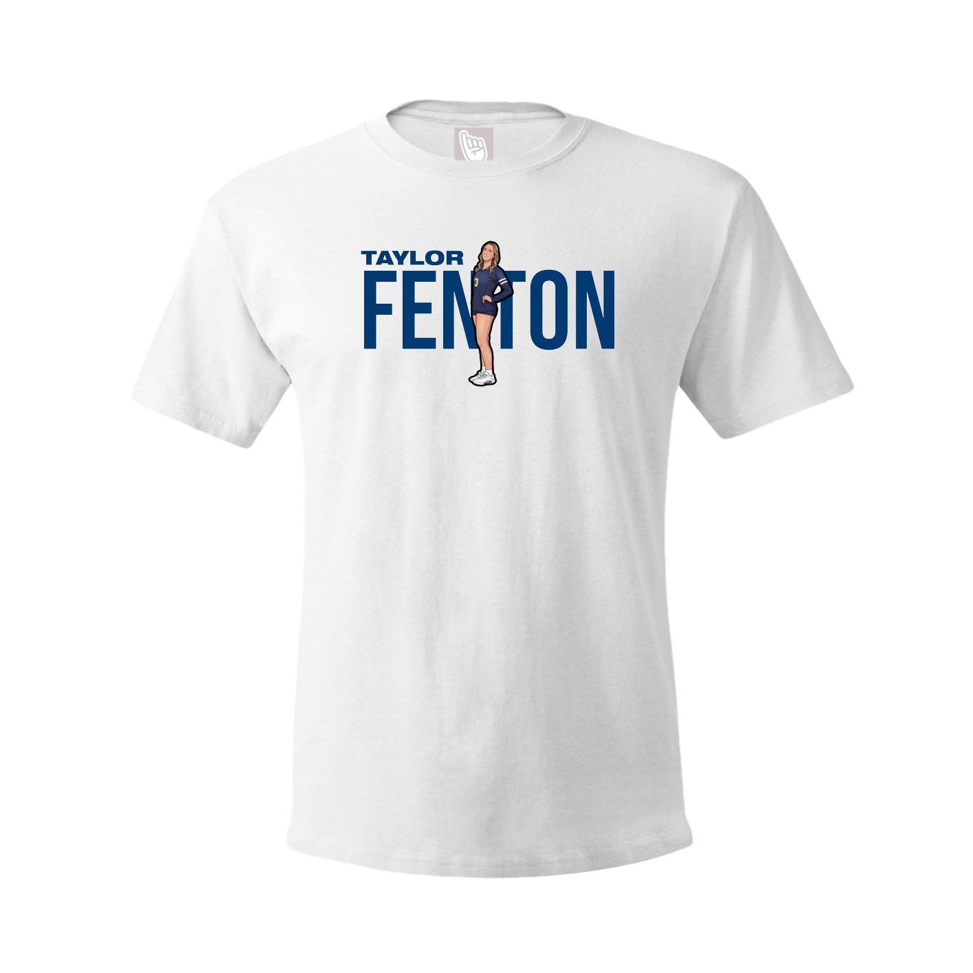 Tee — Player Name in White