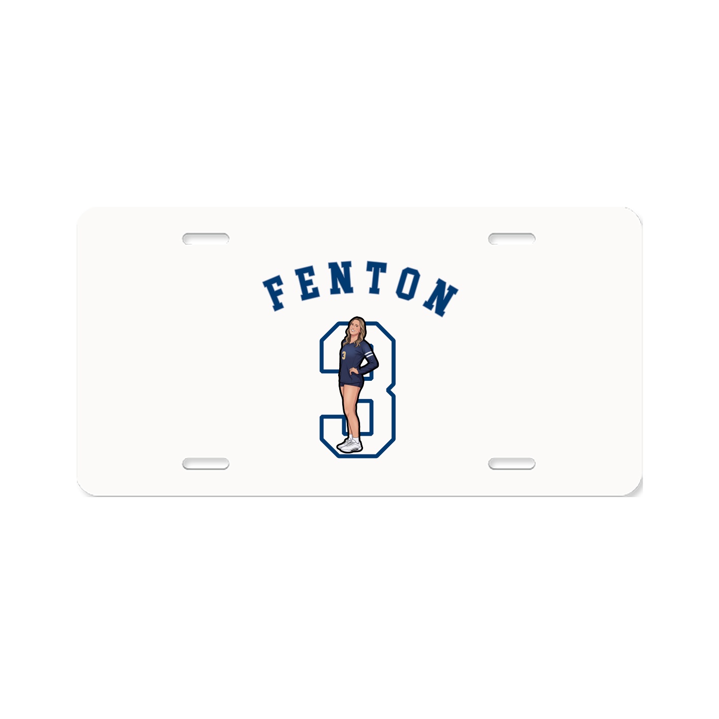 License Plate — Shirsey Arch in Classic