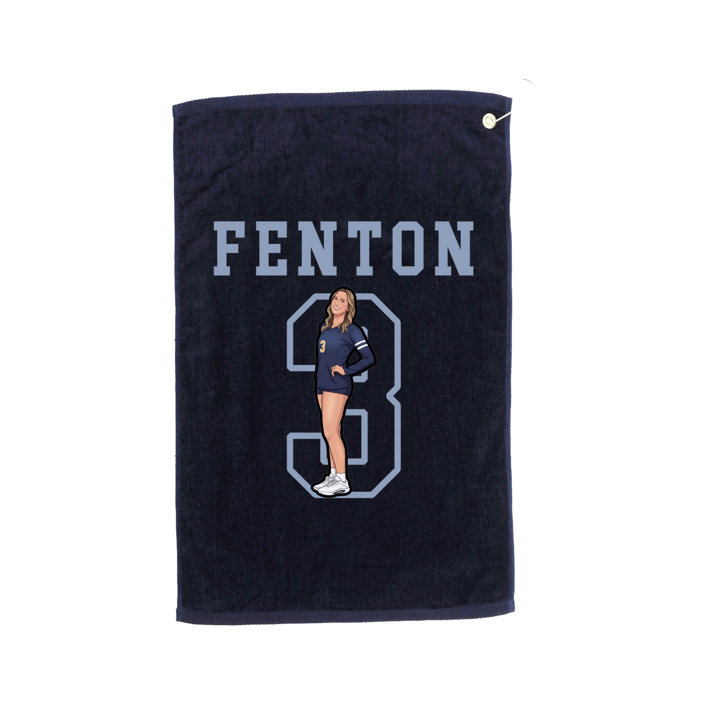 Golf Towel — Shirsey in Navy