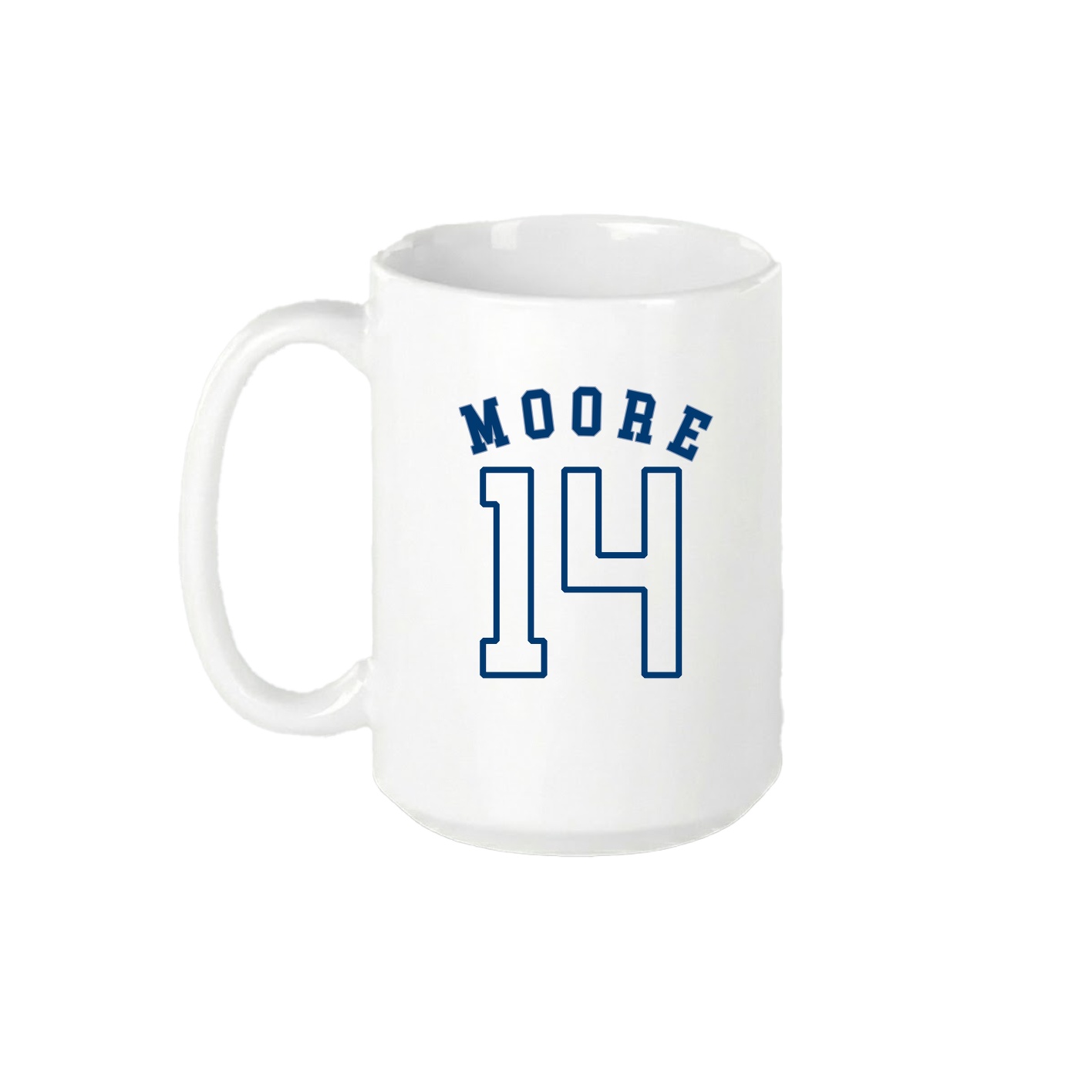 15oz Coffee Mug — Shirsey Arch in White