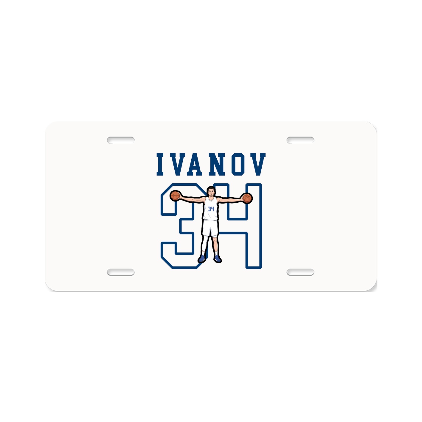License Plate — Shirsey in Classic