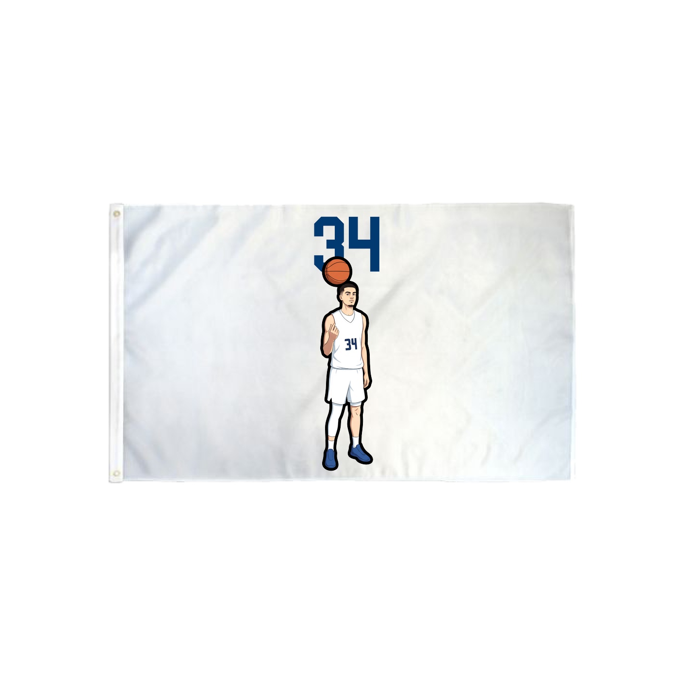 3x5 Flag — Number Top in Classic