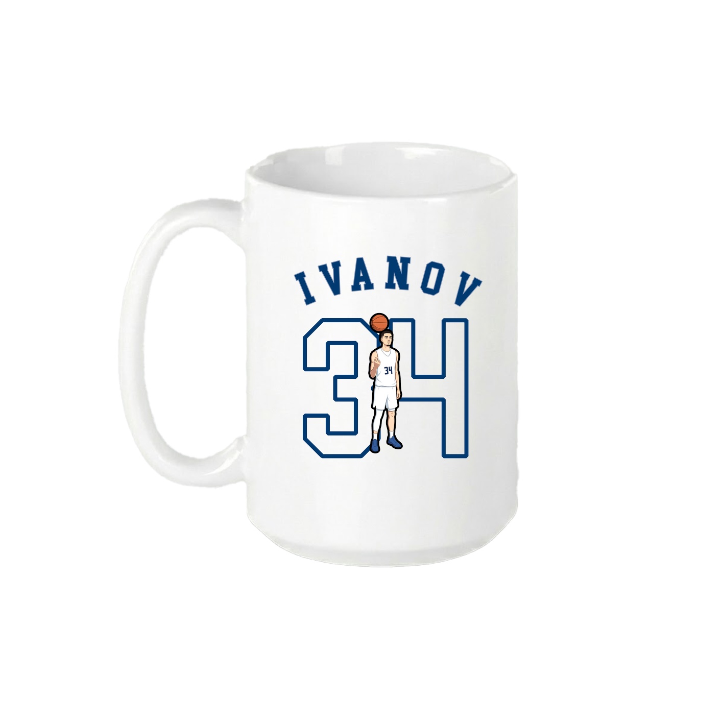 15oz Coffee Mug — Shirsey Arch in White