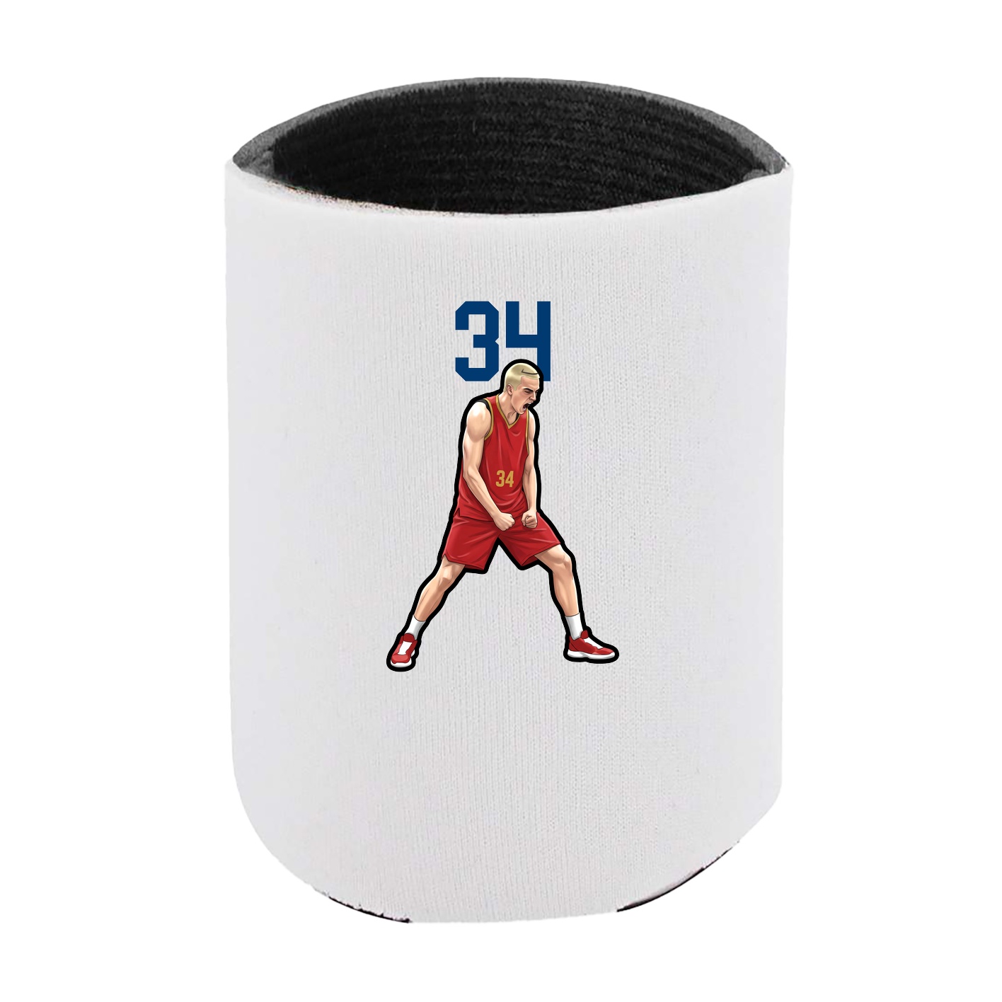 Can Holder — Number Top in White