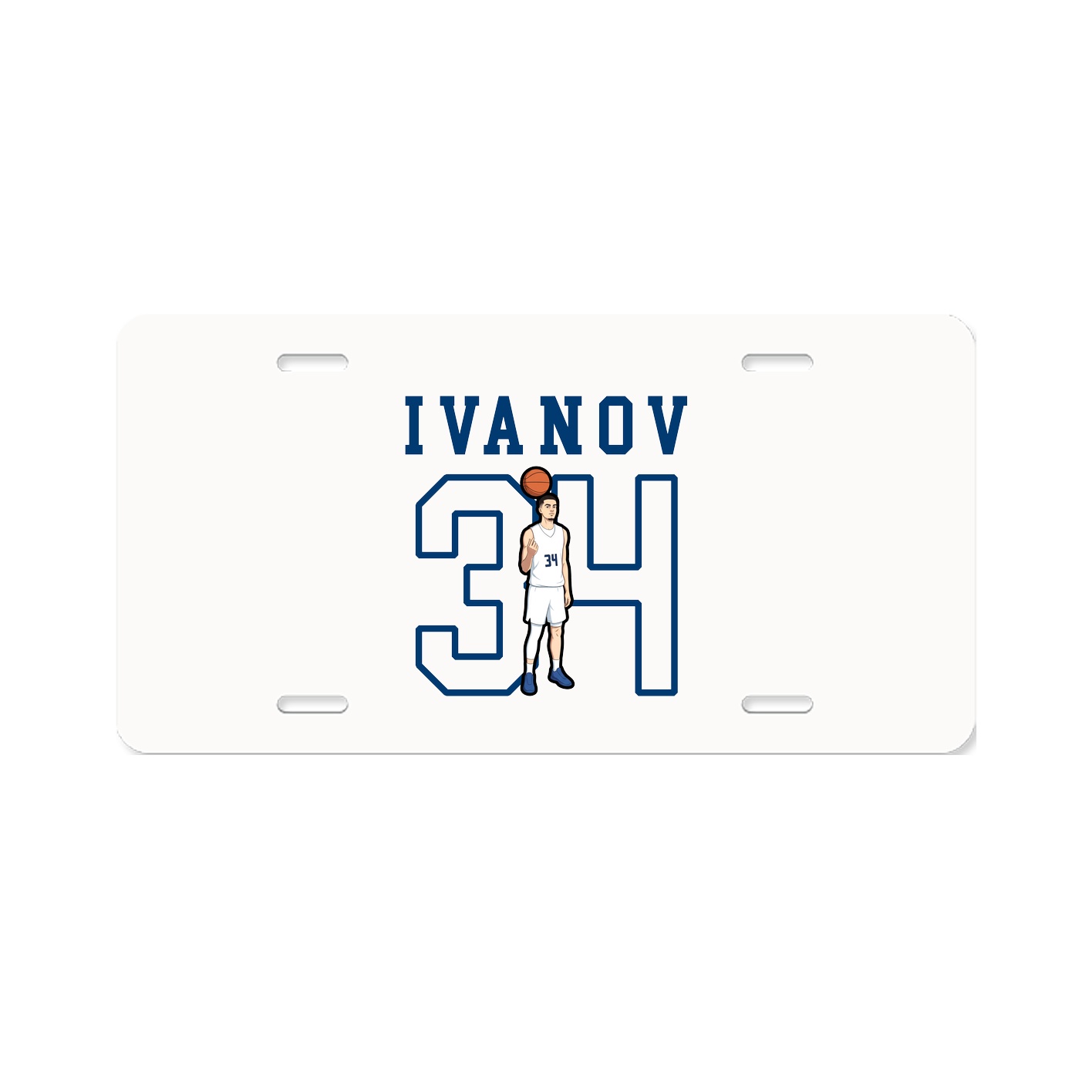 License Plate — Shirsey in Classic