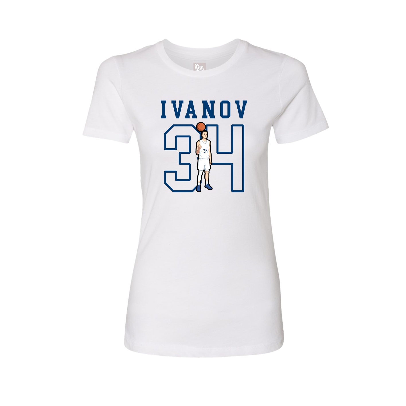 Fitted Women's Tee — Shirsey in White