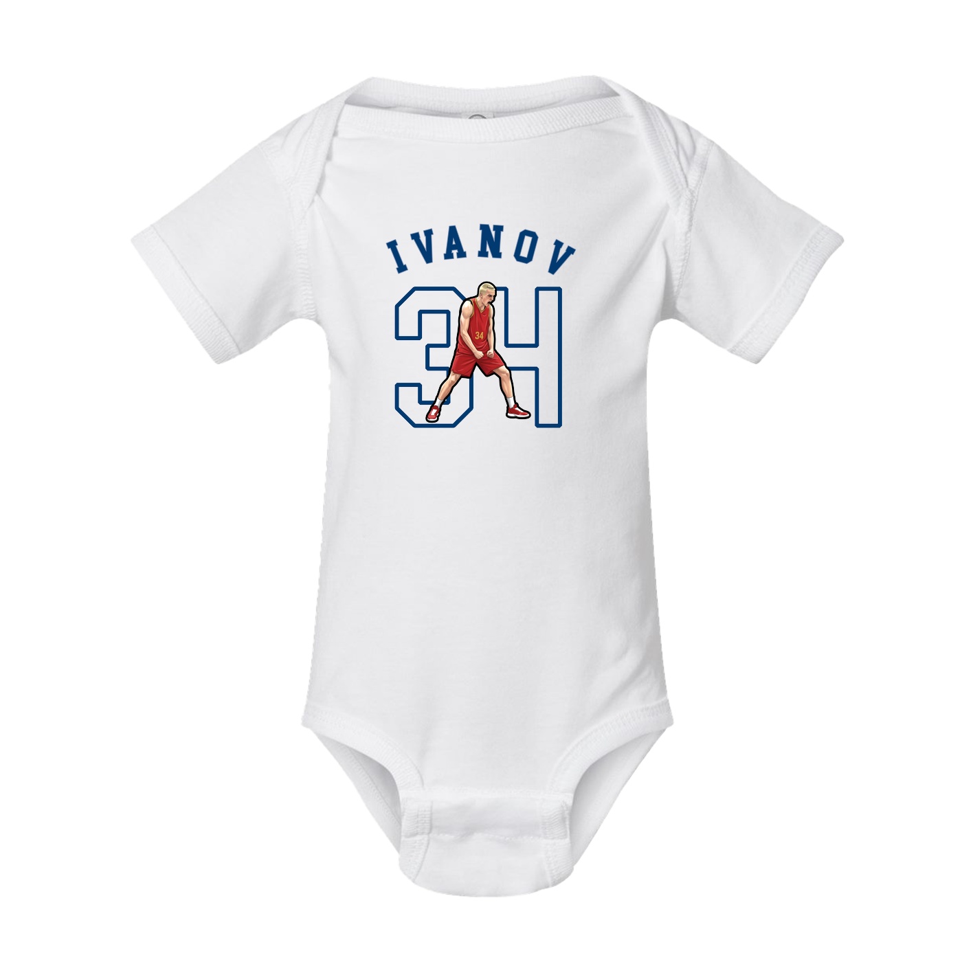Baby Onesie — Shirsey Arch in White