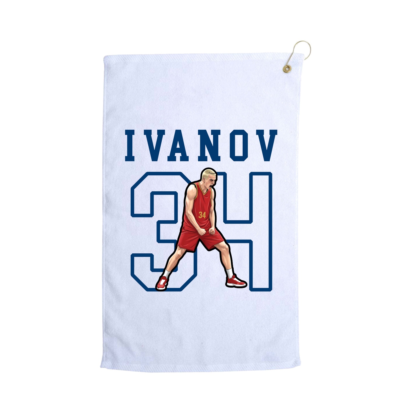 Golf Towel — Shirsey in White