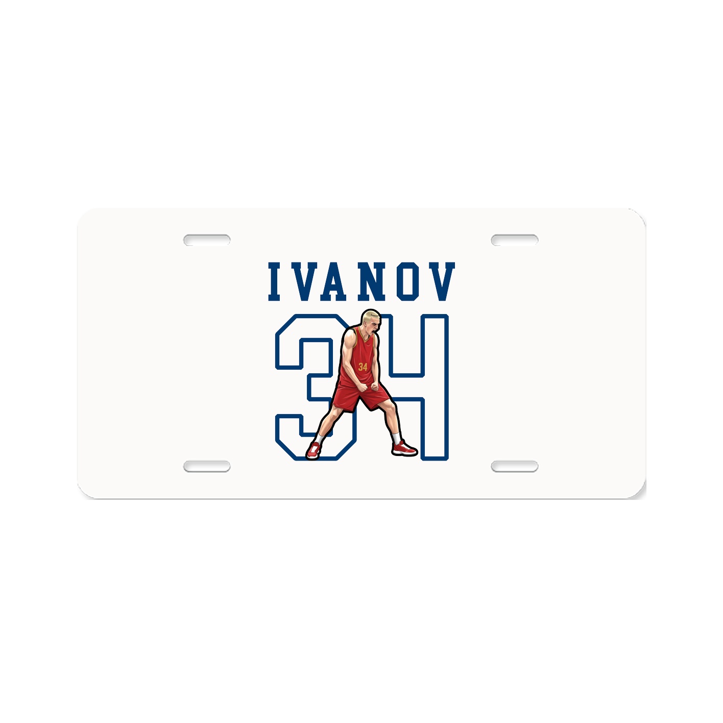 License Plate — Shirsey in Classic
