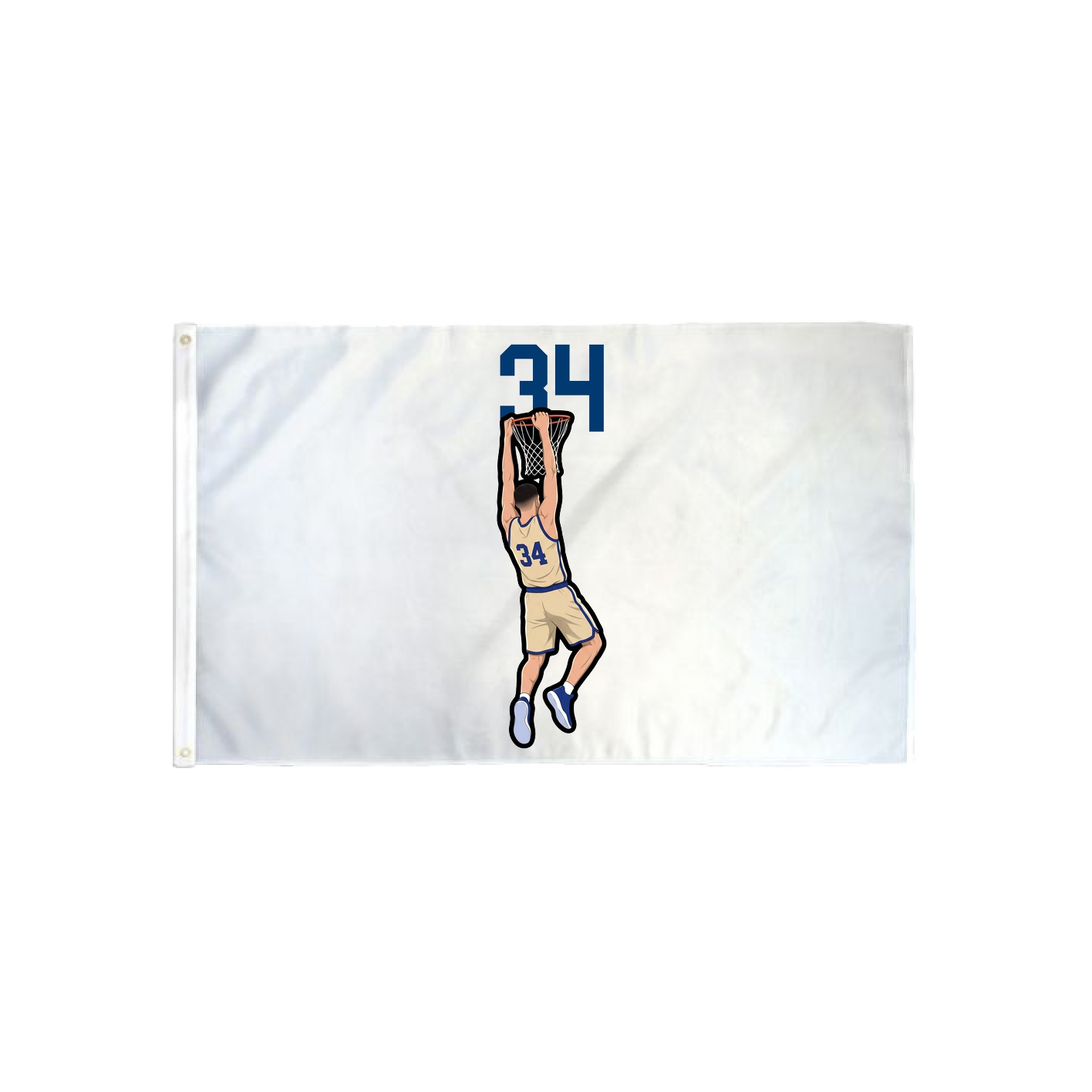 3x5 Flag — Number Top in Classic