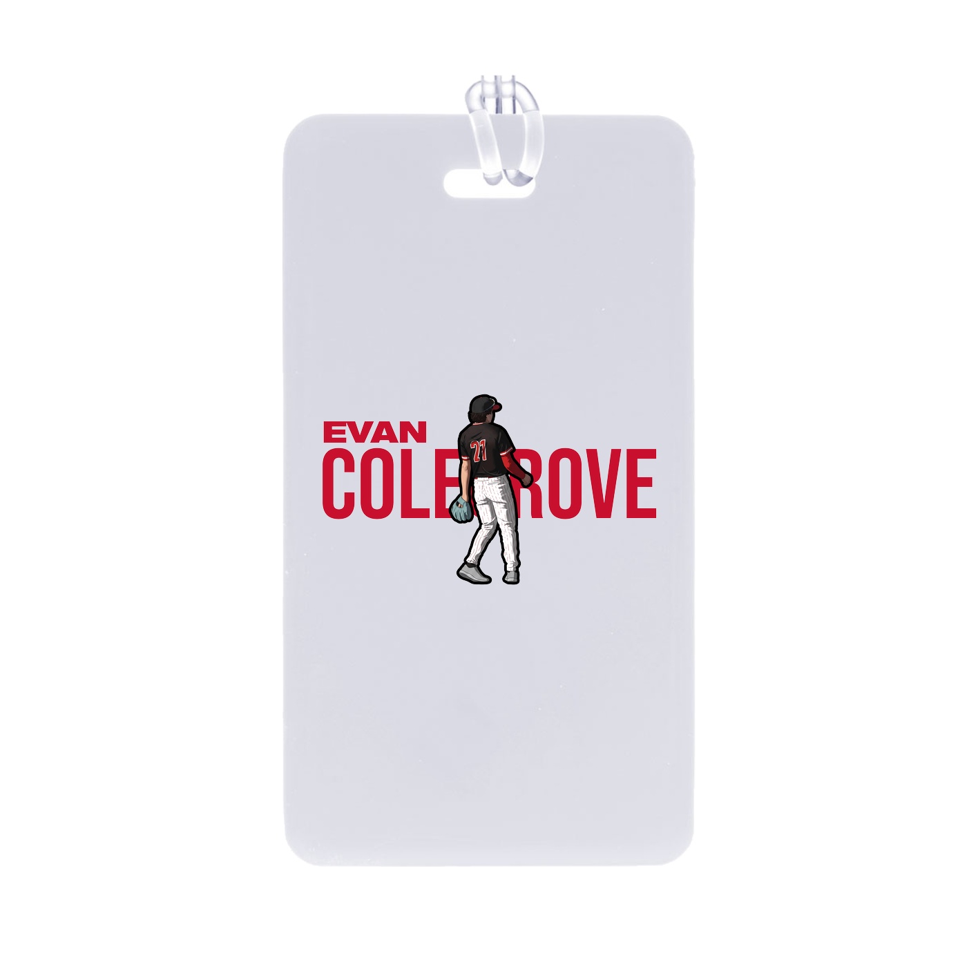 Bag Tag — Player Name in Classic