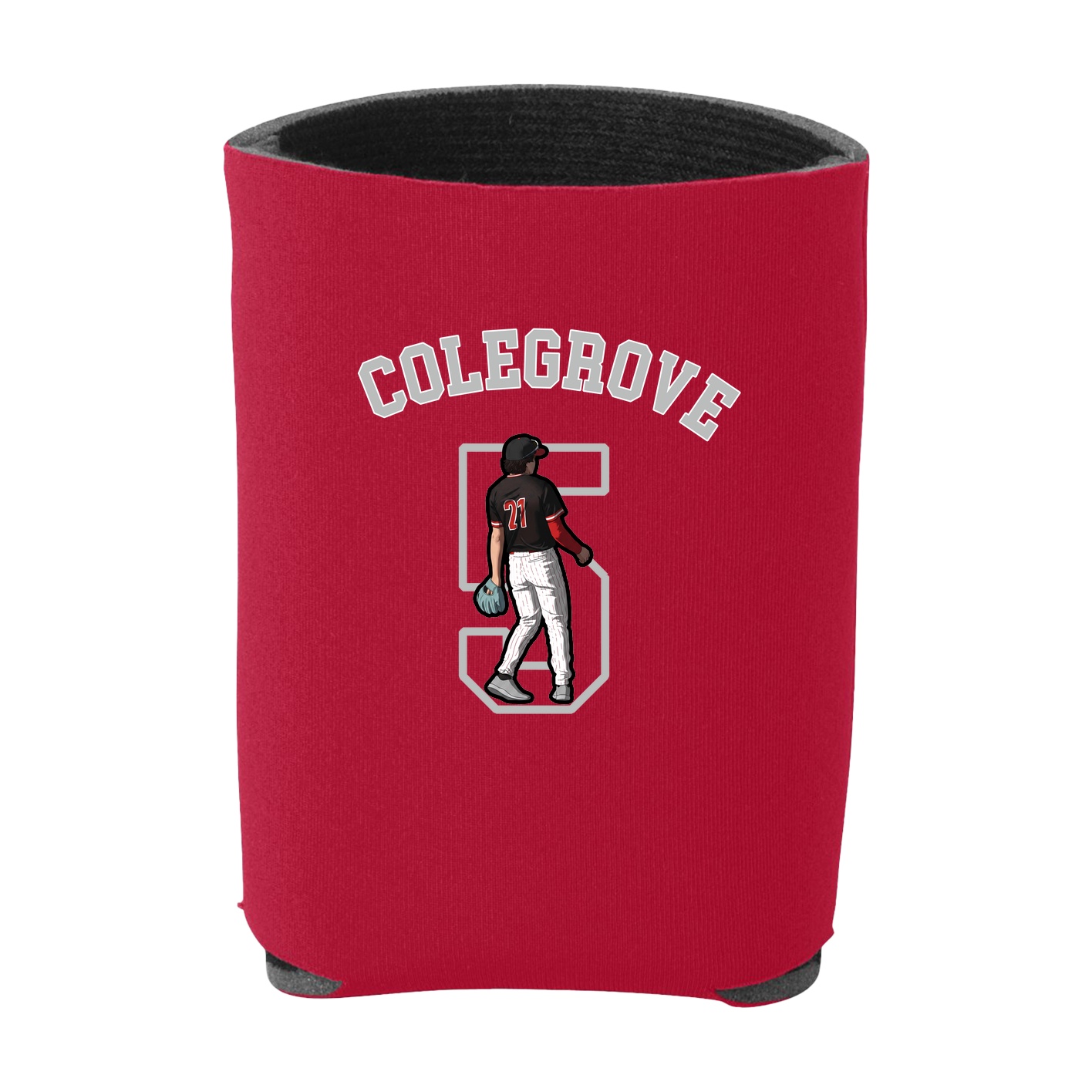 Can Holder — Shirsey Arch in Red