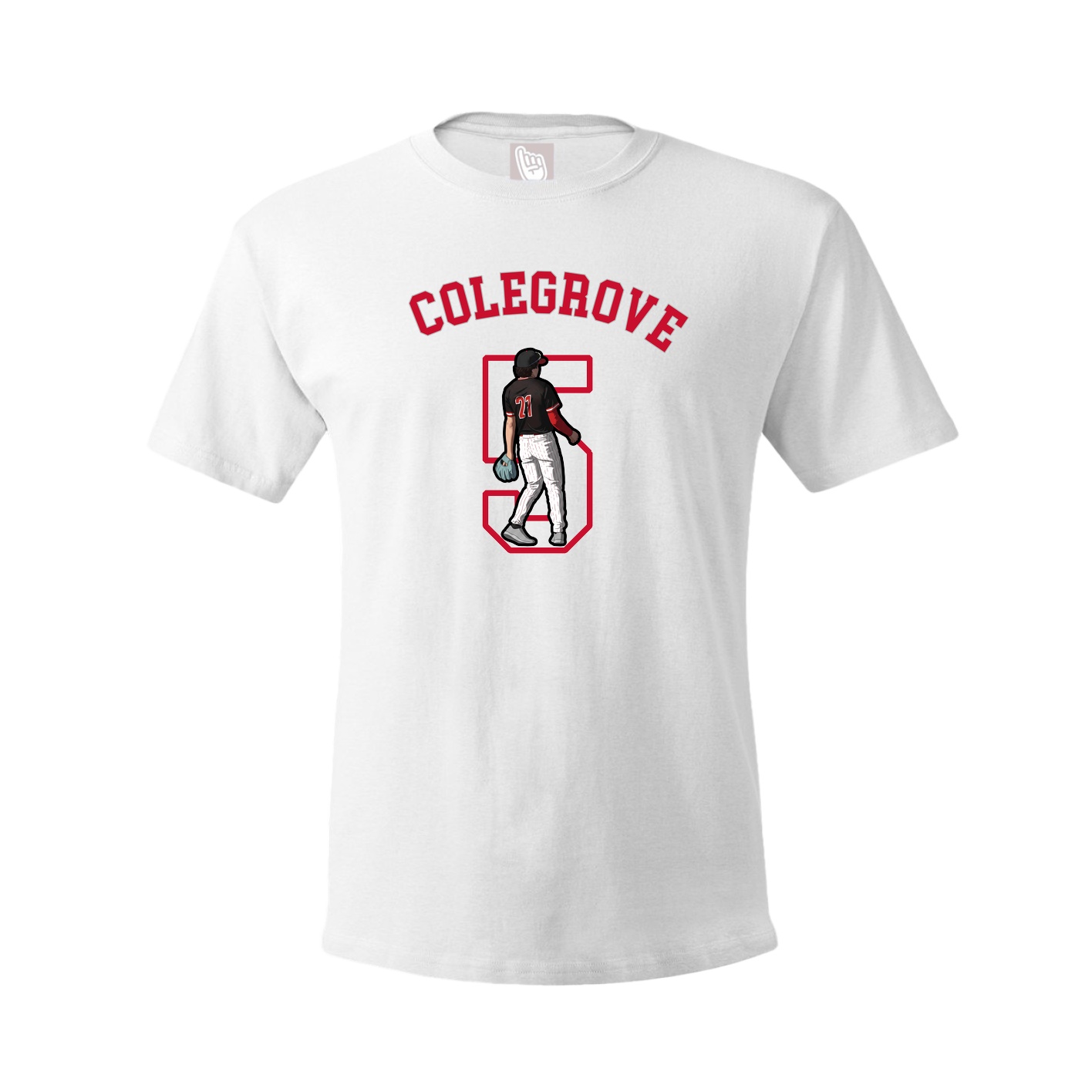 Tee — Shirsey Arch in White